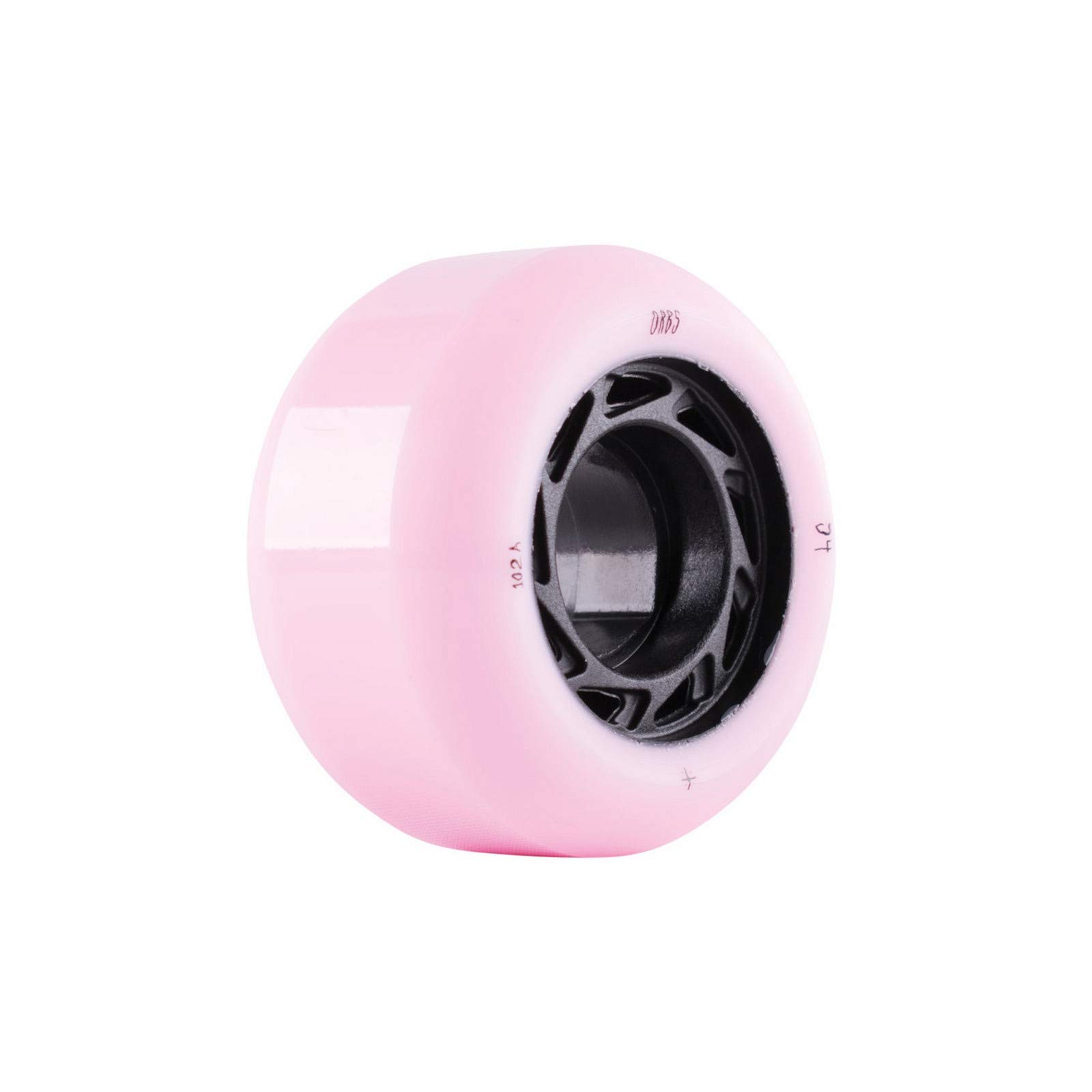 WELCOME Skateboard Wheels Orbs Ghost Lites 54mm - Pink & Black Wheels for Street & Park Skateboarding | Smooth Ride & Durable Performance