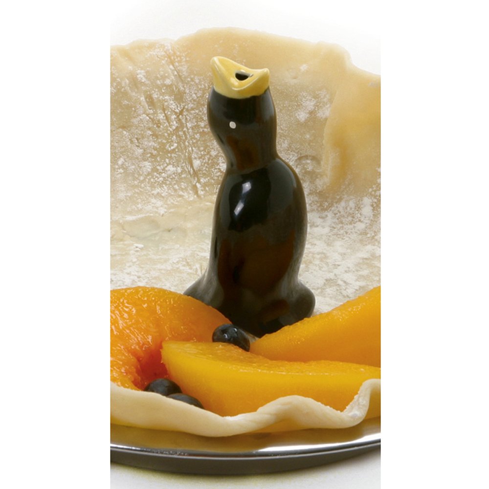 Norpro Ceramic Pie Bird - Traditional Steam Vent for Perfect Homemade Pies | Baking Essential for Apple, Pumpkin & Fruit Pies | Great for Thanksgiving & Holiday Baking
