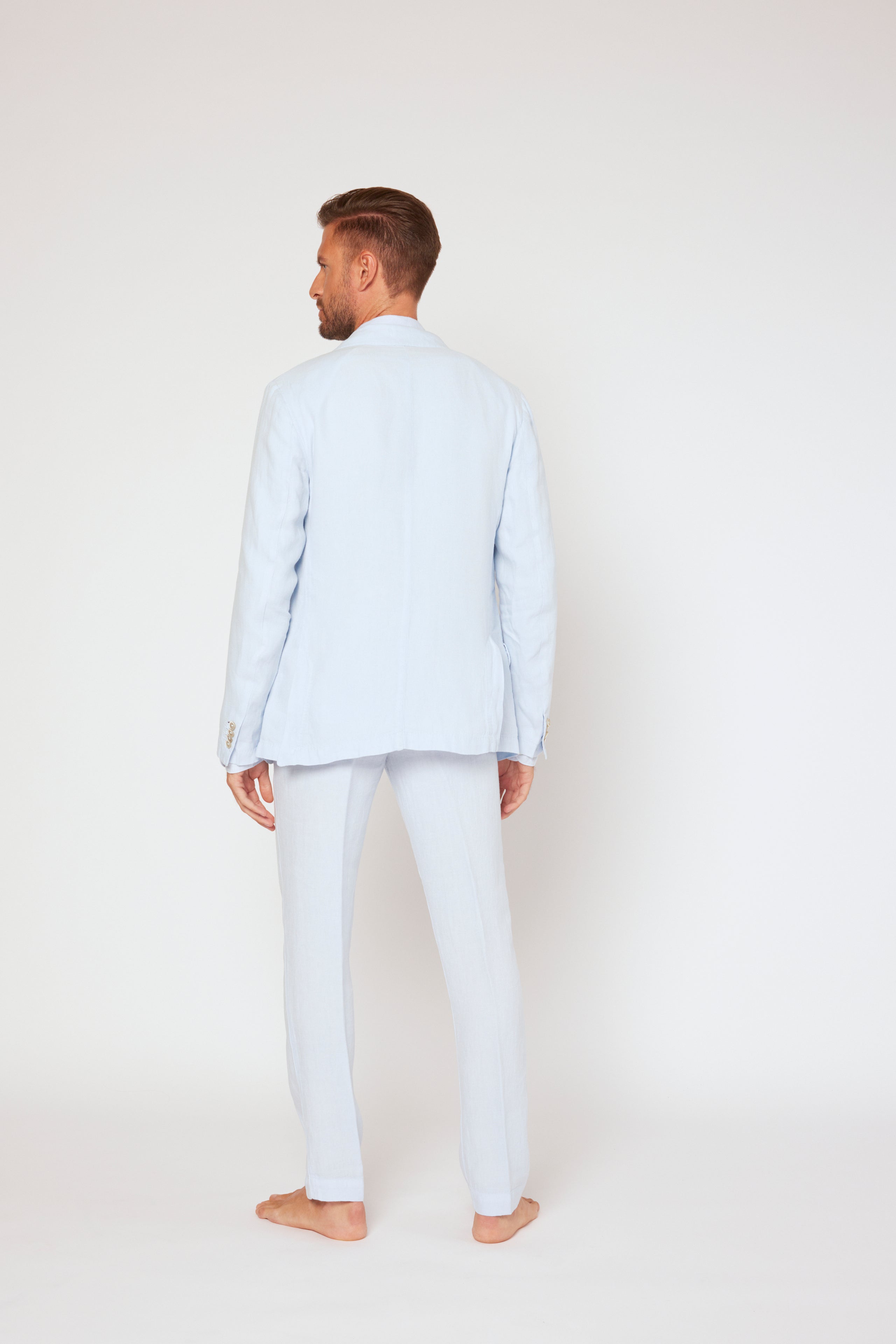 Stylish Single Breasted Notch Lapel Jacket for Men - Perfect for Business, Office & Formal Events