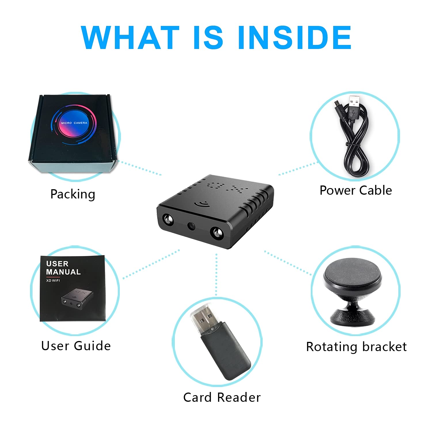 1080P HD Wireless WiFi Security Camera with Remote Viewing - Indoor/Outdoor Home Surveillance, Baby Monitor & Pet Camera