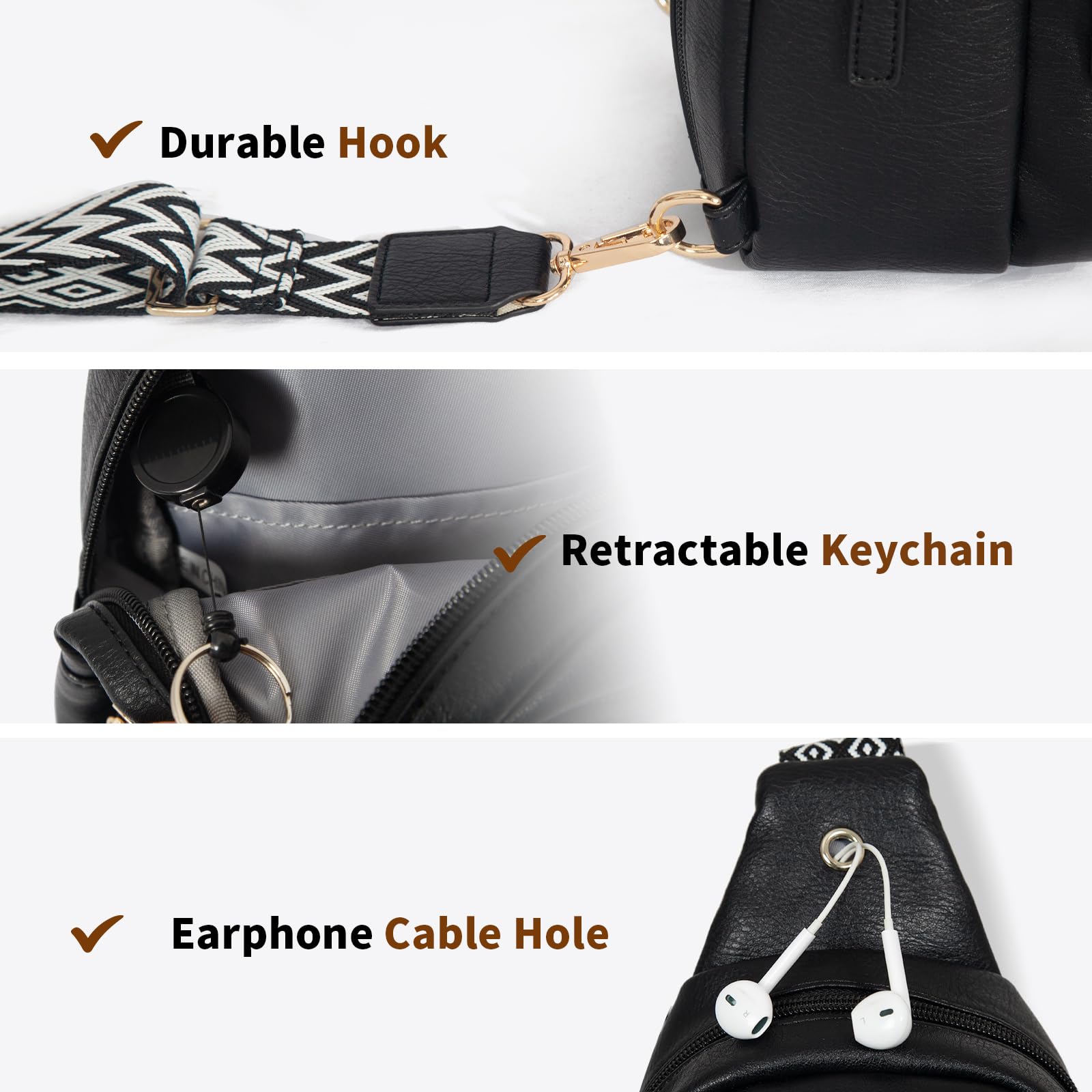 Trendy Anti-Theft Women's Small Sling Bag - Lightweight Crossbody Fanny Pack for Travel, Gym & Daily Use - Perfect Gift for Women