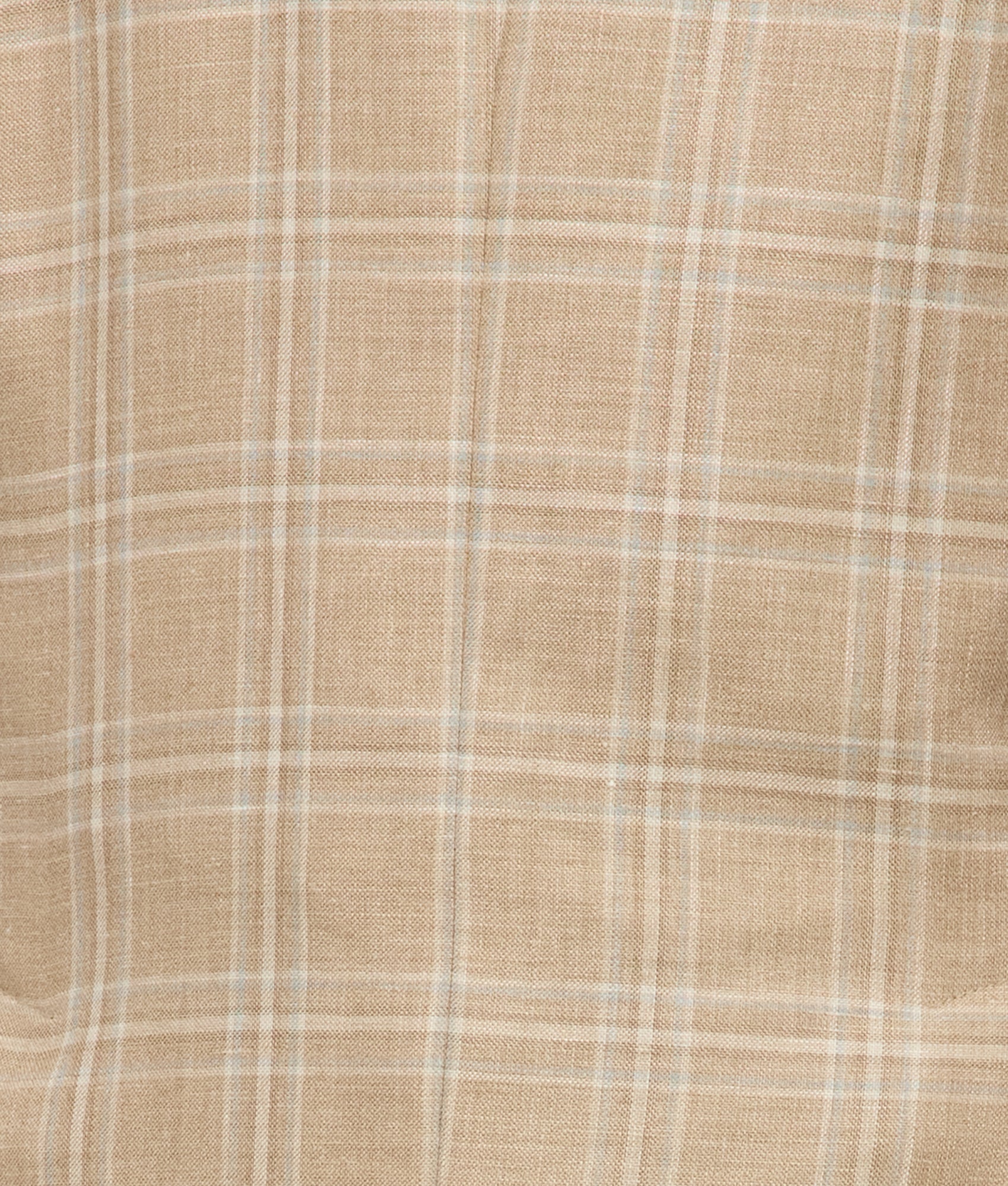 Lucchese Men's Beige & Light Blue Plaid Sport Coat - Classic Casual Blazer for Business, Office & Outdoor Events