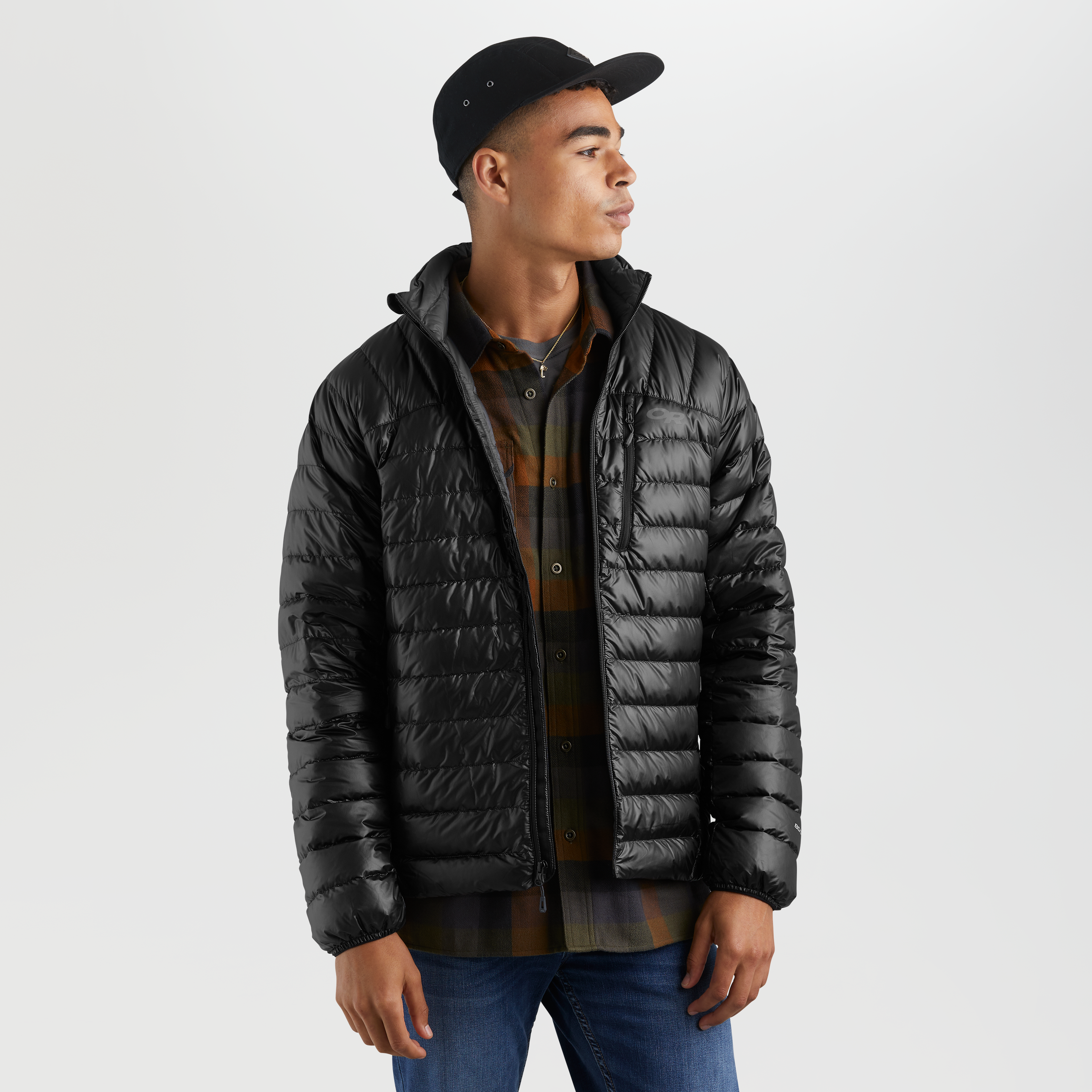 Men's Helium Down Jacket - Lightweight Warm Winter Coat for Outdoor Activities | Final Sale