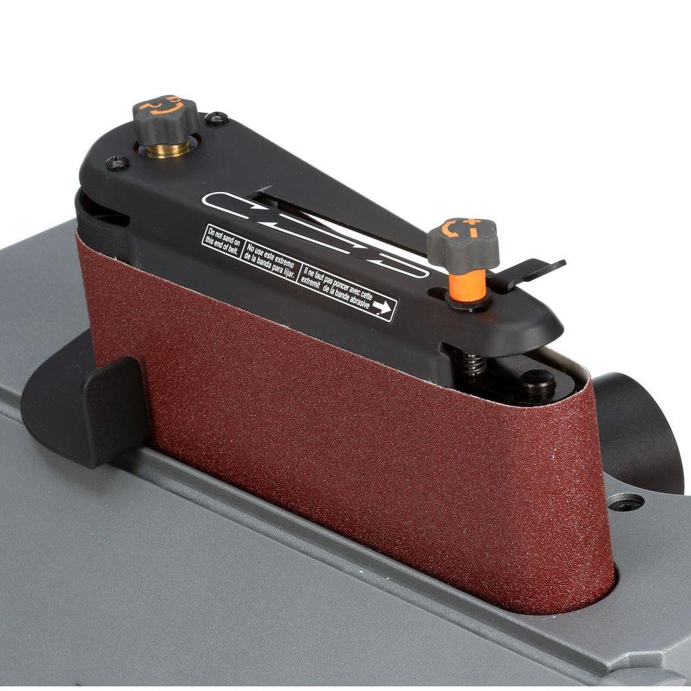 Ridgid EB4424 Oscillating Edge Belt Sander - Professional Woodworking & Metal Sanding Tool for DIY Projects, Furniture Refinishing, and Home Renovations