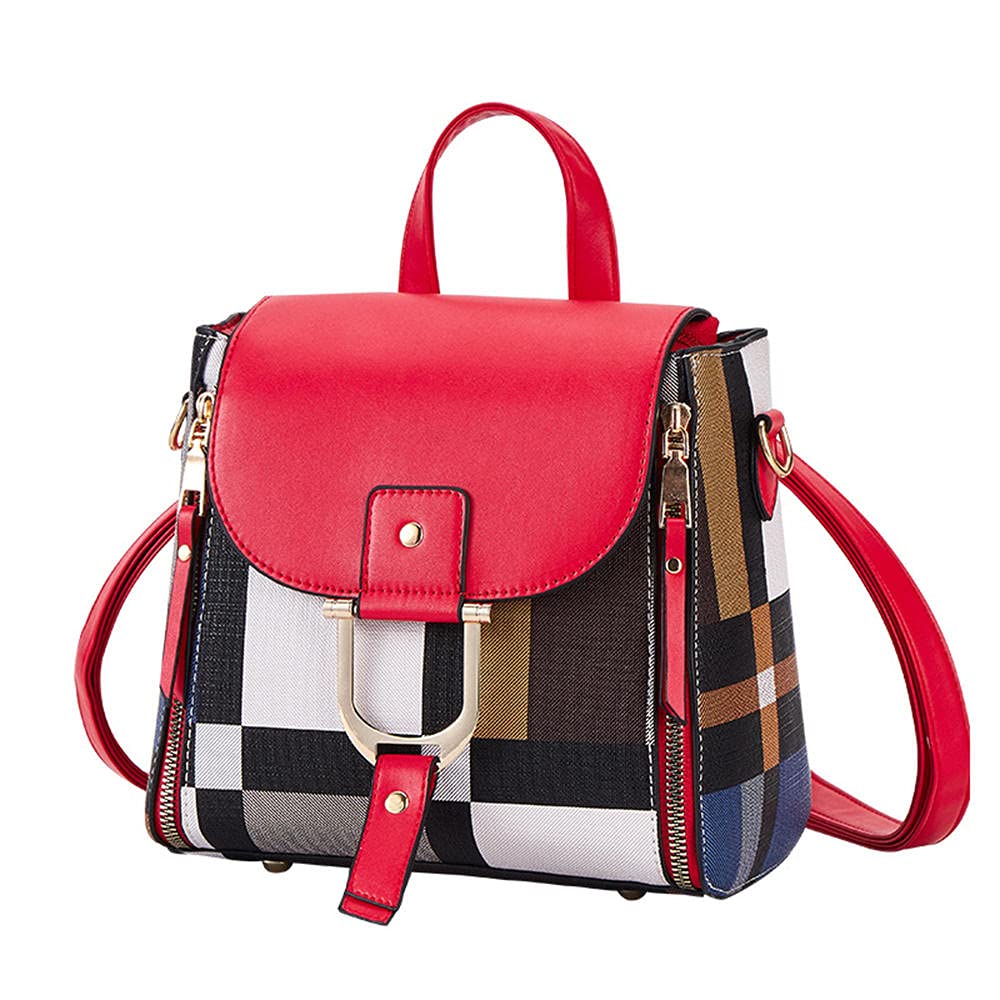 Stylish Waterproof Leather Backpack for Women - Convertible Shoulder Bag & Satchel, Durable School Backpack for College, Work & Travel | Perfect for Daily Commute, Campus Life & Weekend Getaways