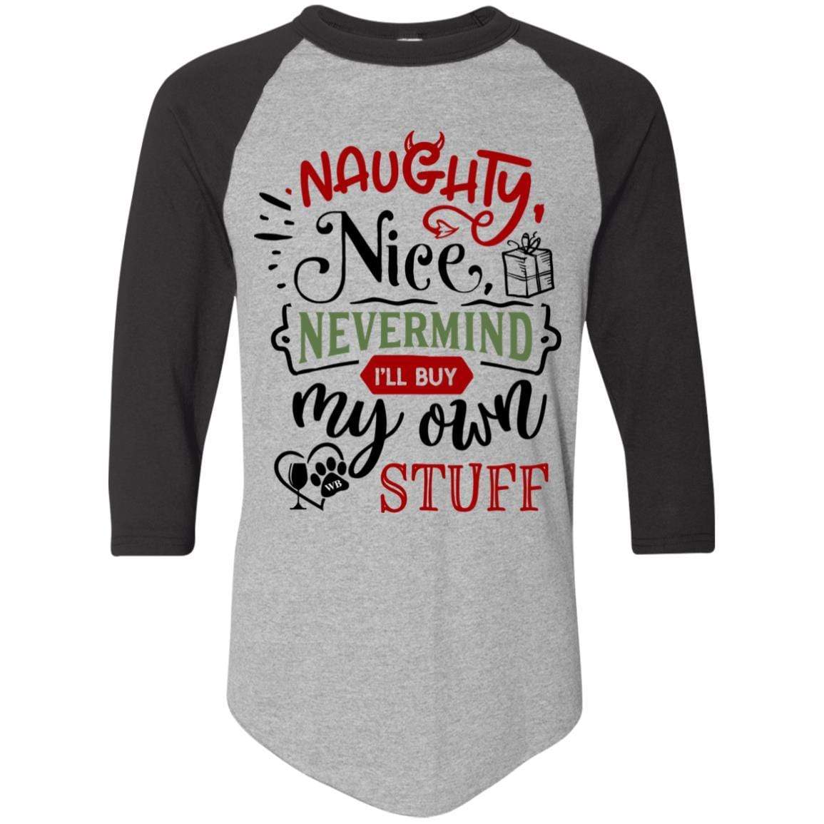 WineyBitches.Co Colorblock Raglan Jersey - Trendy Baseball Tee for Women | Soft & Comfortable Long Sleeve Shirt | Perfect for Casual Wear, Girls Night Out & Wine Tasting Events