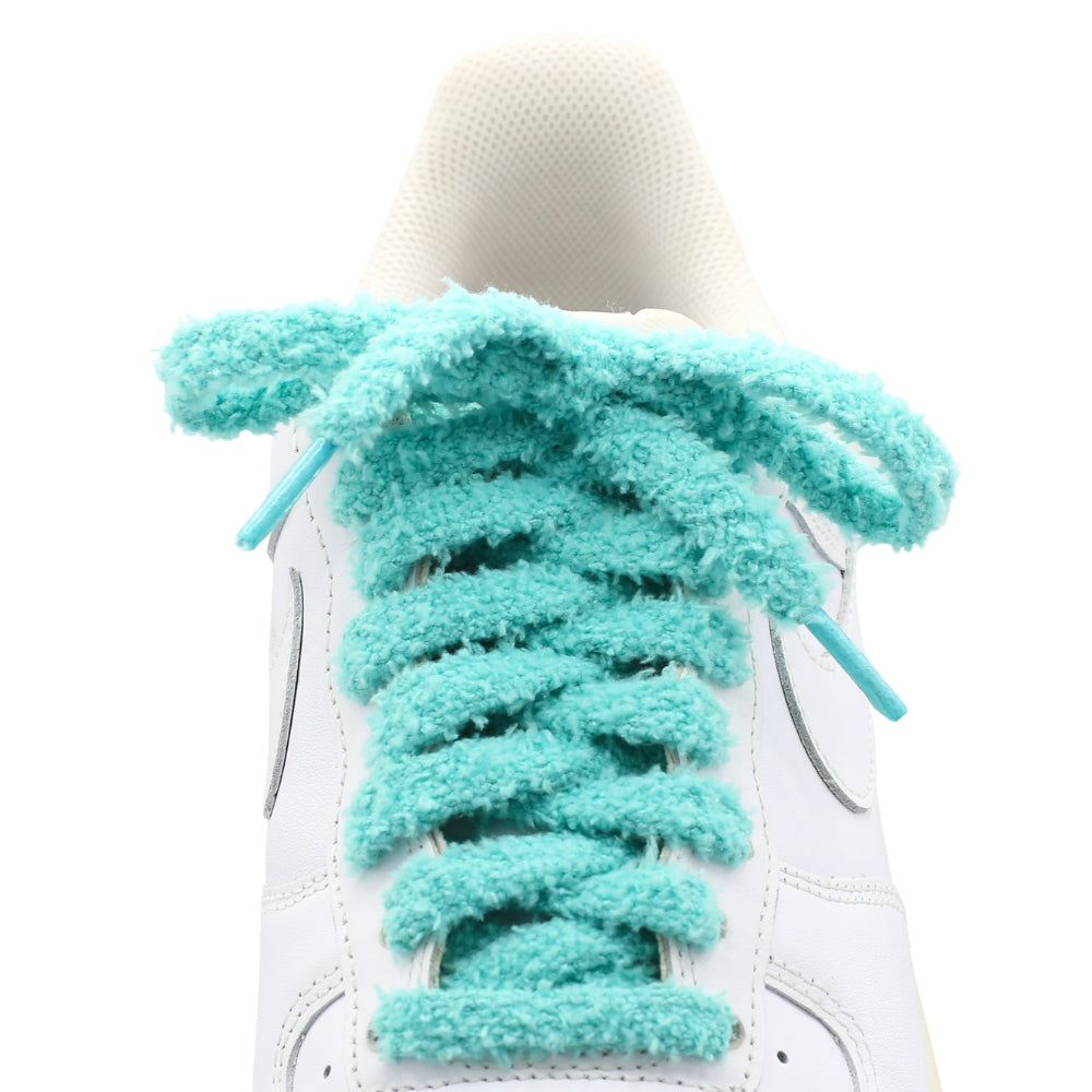 Soft and Cozy Fuzzy Shoe Laces - Warm & Stylish Shoelaces for Sneakers, Boots & Winter Shoes - Perfect for Cold Weather, Fashion Accessories & Kids' Footwear
