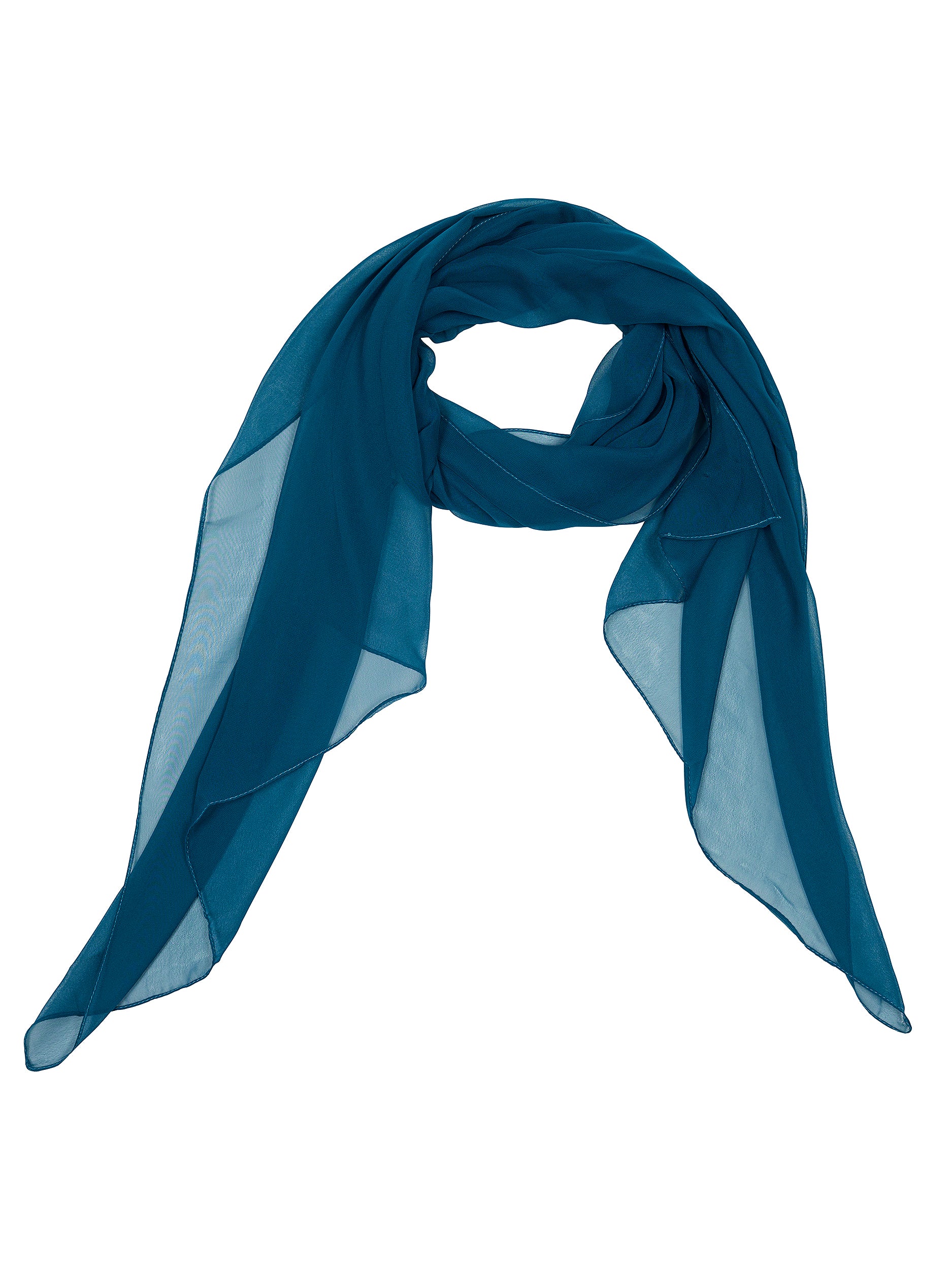 Elegant Classic Chiffon Scarf for Women - Lightweight Soft Fashion Accessory for Daily Wear, Office, Party & Travel