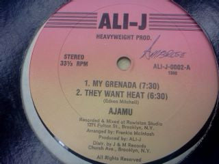 Ajamu - My Grenada (12) (VG+) - Vintage Reggae Vinyl Record for Collectors & Music Enthusiasts | Perfect for Home Listening & DJ Sets