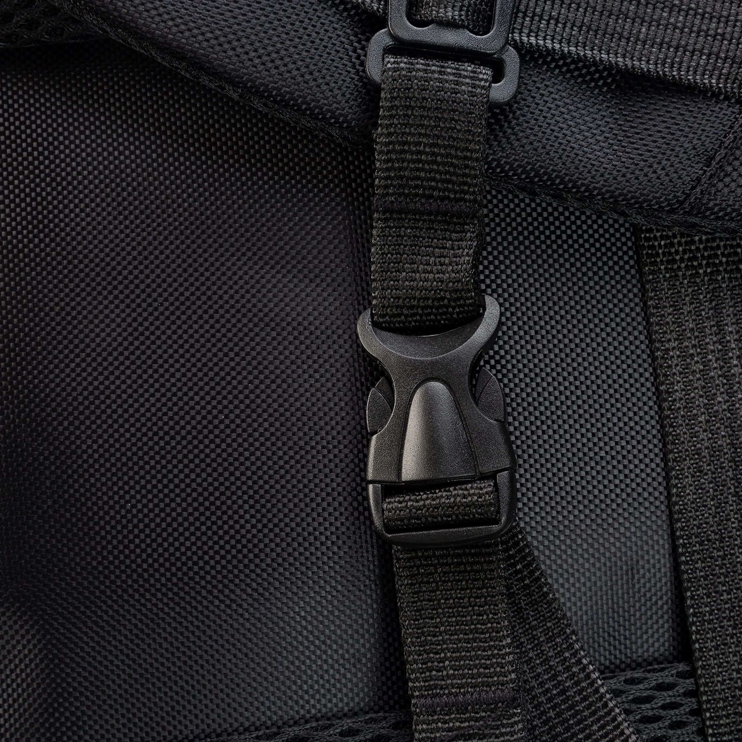 DUKAP CRUISER Executive Travel Backpack with 15.6-inch Laptop Compartment - Durable Water-Resistant Business Backpack with Reinforced Shoulder Straps for Comfortable Carrying - Perfect for Business Travel, Commuting & Daily Office Use - Black