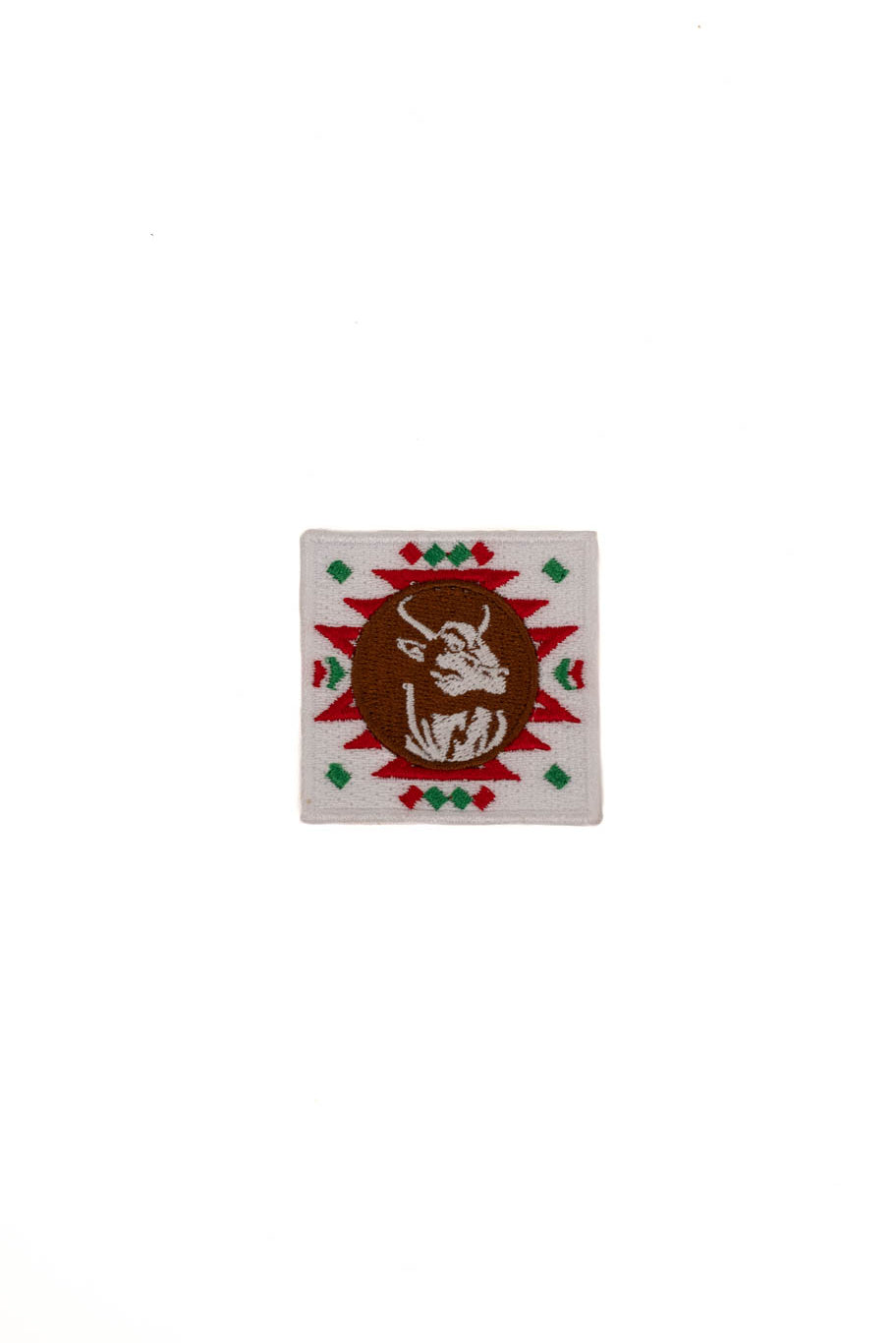 Green/Red Tri-Color Aztec