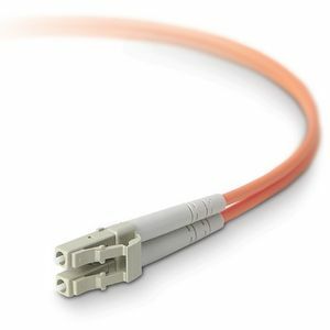 10M Duplex Multimode Fiber Optic Cable LC to LC 50/125 OM3 - High Speed Data Transmission for Home/Office Network, CCTV, and Data Center Applications