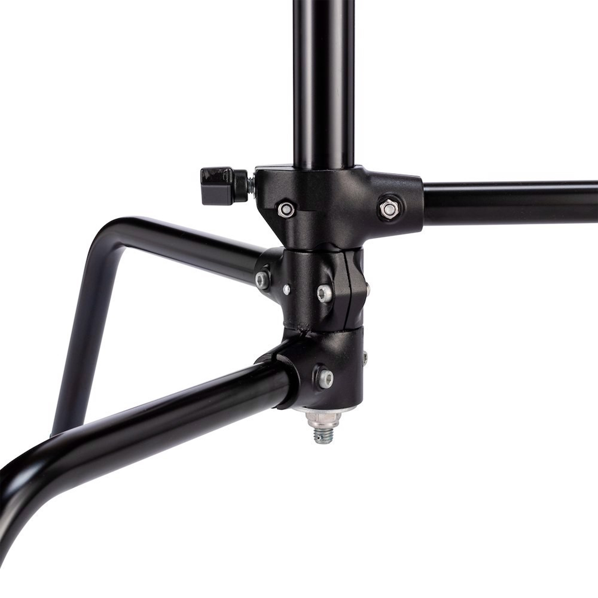 Avenger A2033LCB 40 Sliding Leg C Stand with Base & Column - 10.75' Heavy Duty Black Lighting Stand for Photography, Video & Studio Production - Perfect for Backdrops, Lights & Equipment Support