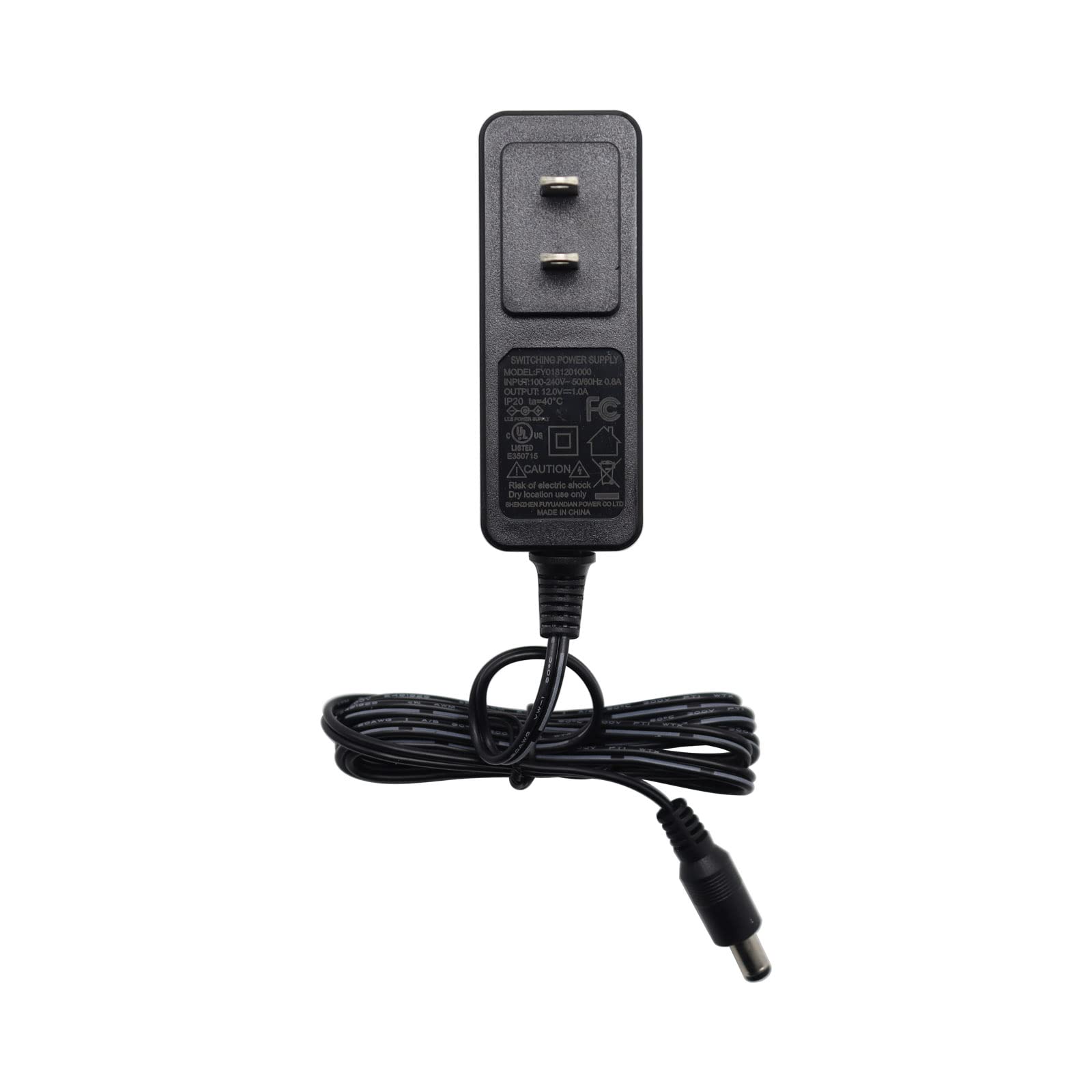 12V Universal Battery Charger for Kids Ride-On Cars - Compatible with Wrangler, SUV, Kid Trax, Dynacraft & Farm Tractor Electric Toys - 12 Volt Power Supply for Ride-On Vehicles - Perfect for Home, Playground & Outdoor Use