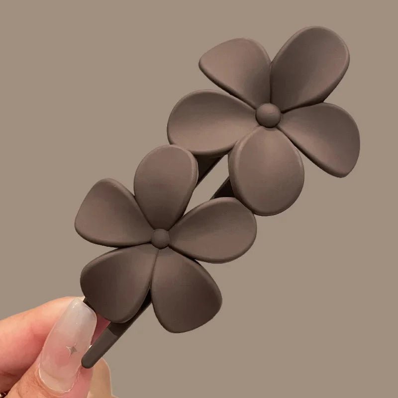 Double Flower Hair Clips - Elegant and Practical Hair Accessories for Women, Girls | Perfect for Weddings, Parties, and Everyday Styling