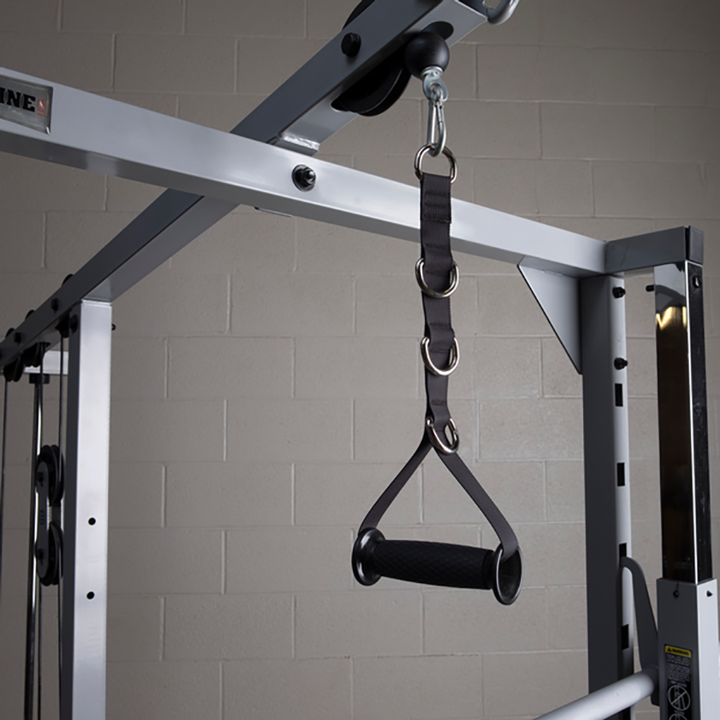 Body Solid Adjustable Nylon Stirrup Handle - Premium Gym Equipment for Strength Training & Home Workouts - Perfect for Pull-Ups, Rowing & Functional Fitness Exercises