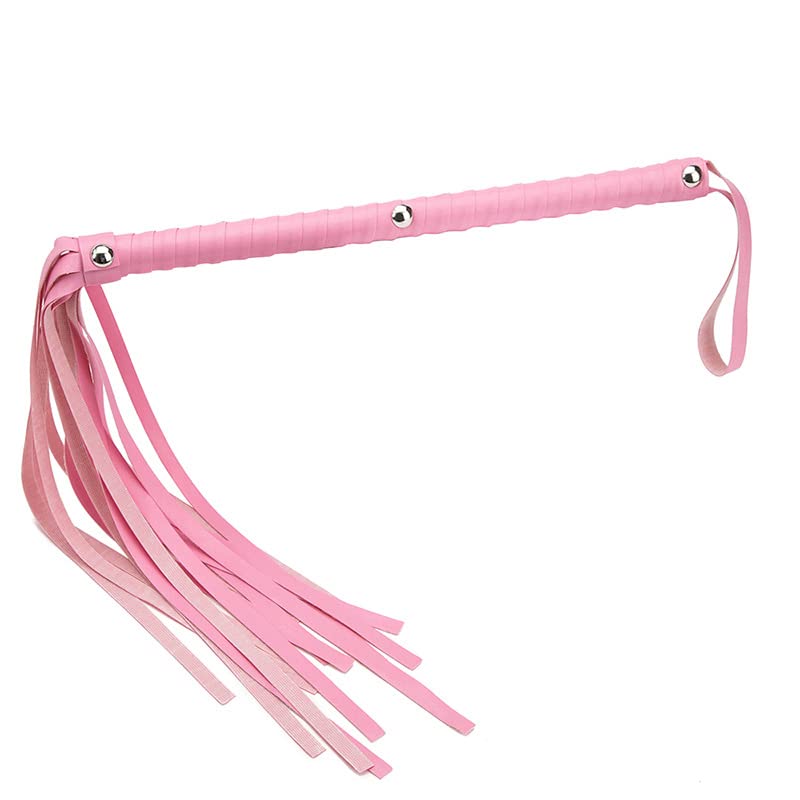 Premium Leather BDSM Whip Flogger - Sensual Spanking Paddle for Couples Play, Adult Bondage & BDSM Toys - Perfect for Roleplay, Foreplay & Intimate Exploration