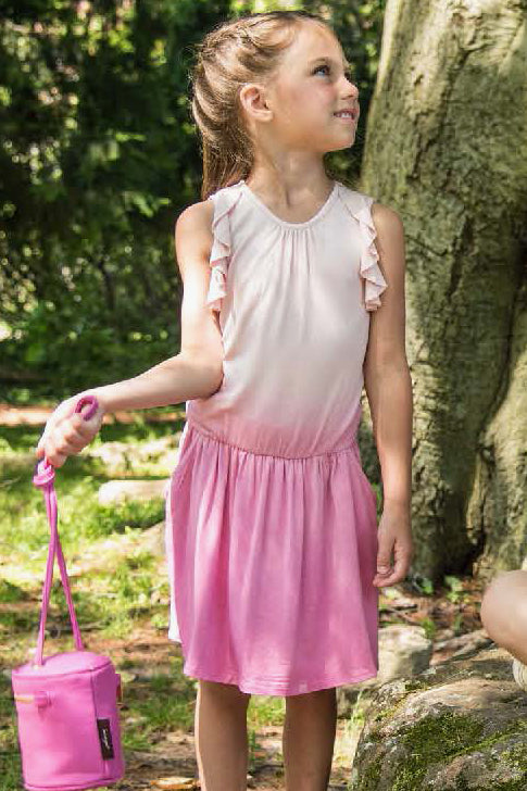 Imoga Jill Peony Girls Dress - Floral Print Summer Dress for Toddler & Kids - Perfect for Parties, Playdates & Special Occasions