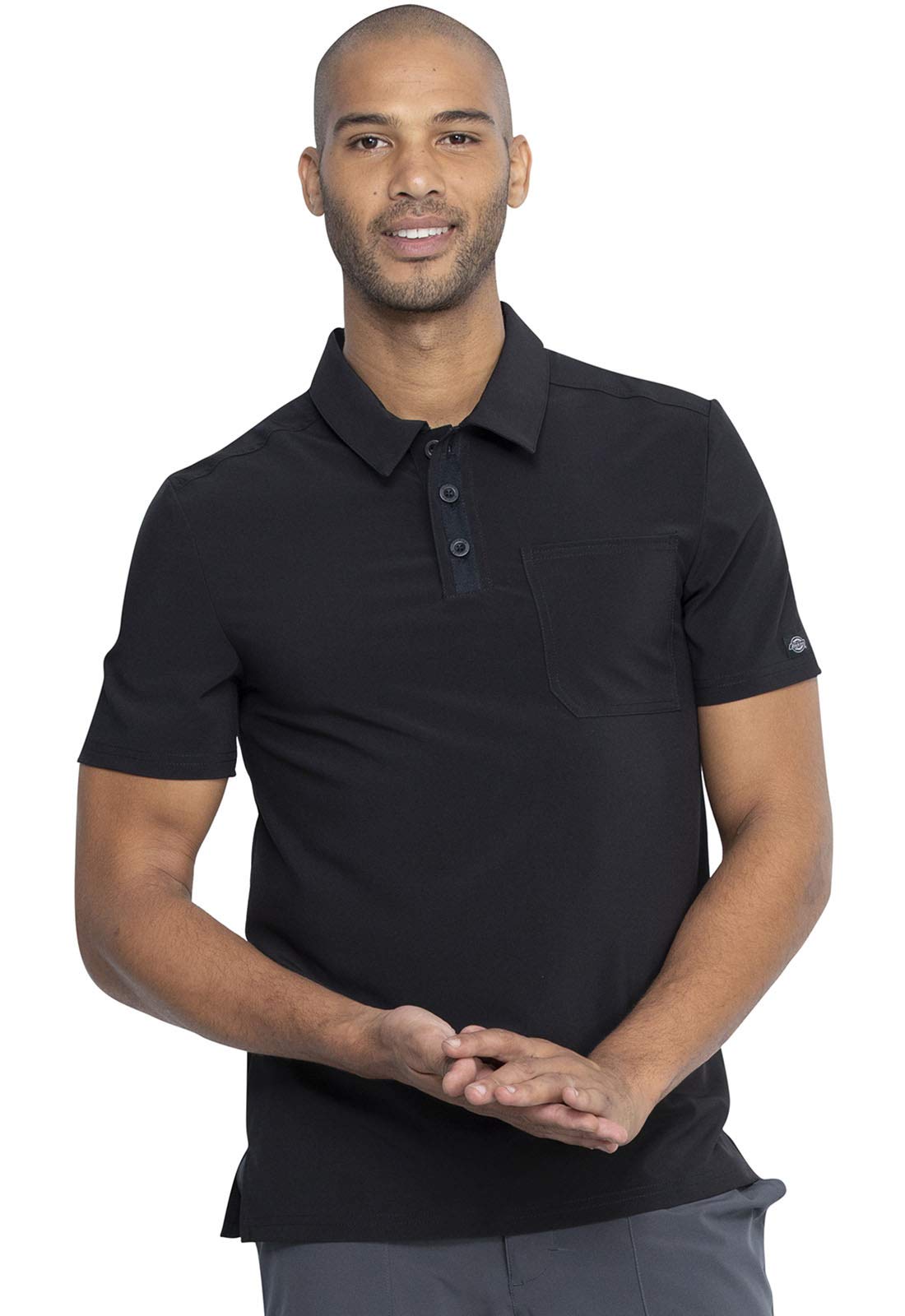 Dickies EDS Essentials Men's Scrubs Top Polo DK925 - Comfortable Medical Uniform for Doctors & Nurses - Perfect for Hospitals, Clinics & Healthcare Workplaces