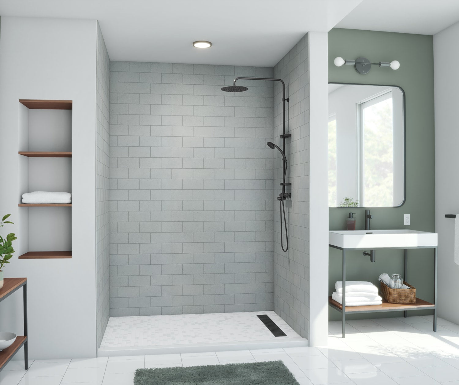 Swanstone Metro Subway Tile 32