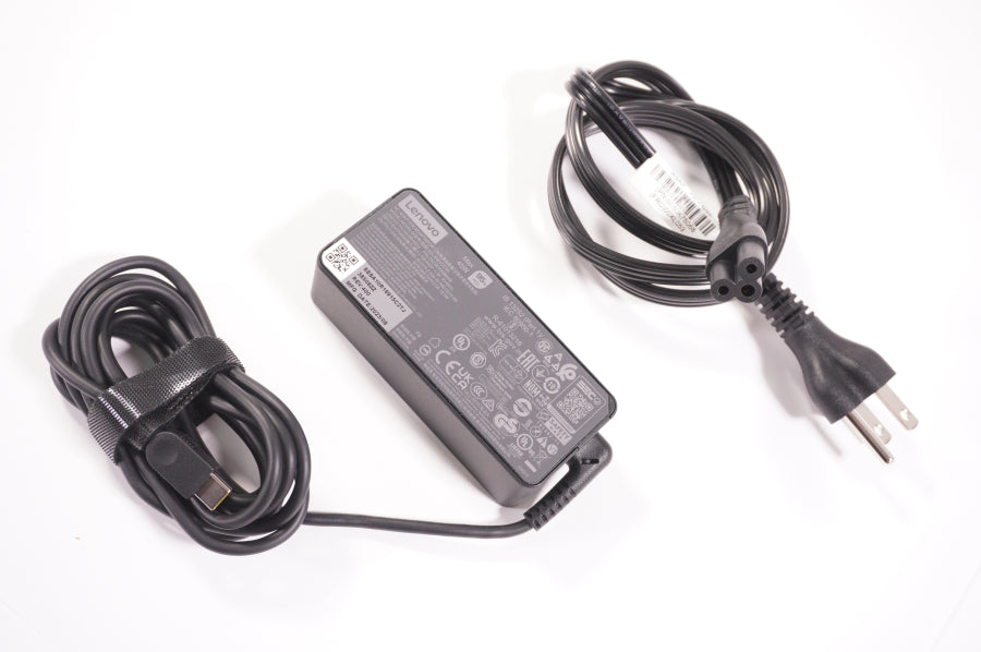 Original Lenovo 45W 20V 2.25A USB Type C AC Adapter Charger for 00HM662 Laptop - Fast Charging Power Supply for Home, Office & Travel