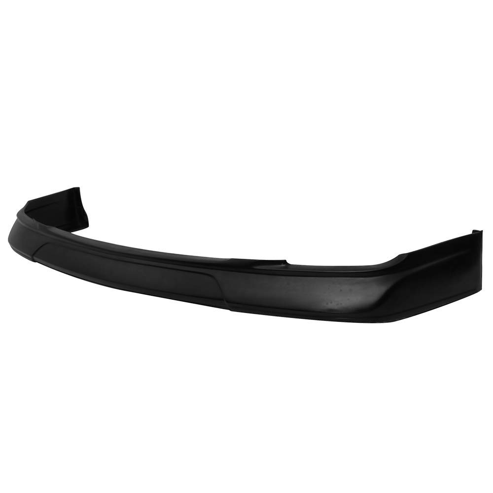 IKON MOTORSPORTS VIP Style PU Black Front Bumper Lip Spoiler Splitter for 2002-2003 Toyota Camry - Aggressive Styling Upgrade for Street Racing & Car Shows