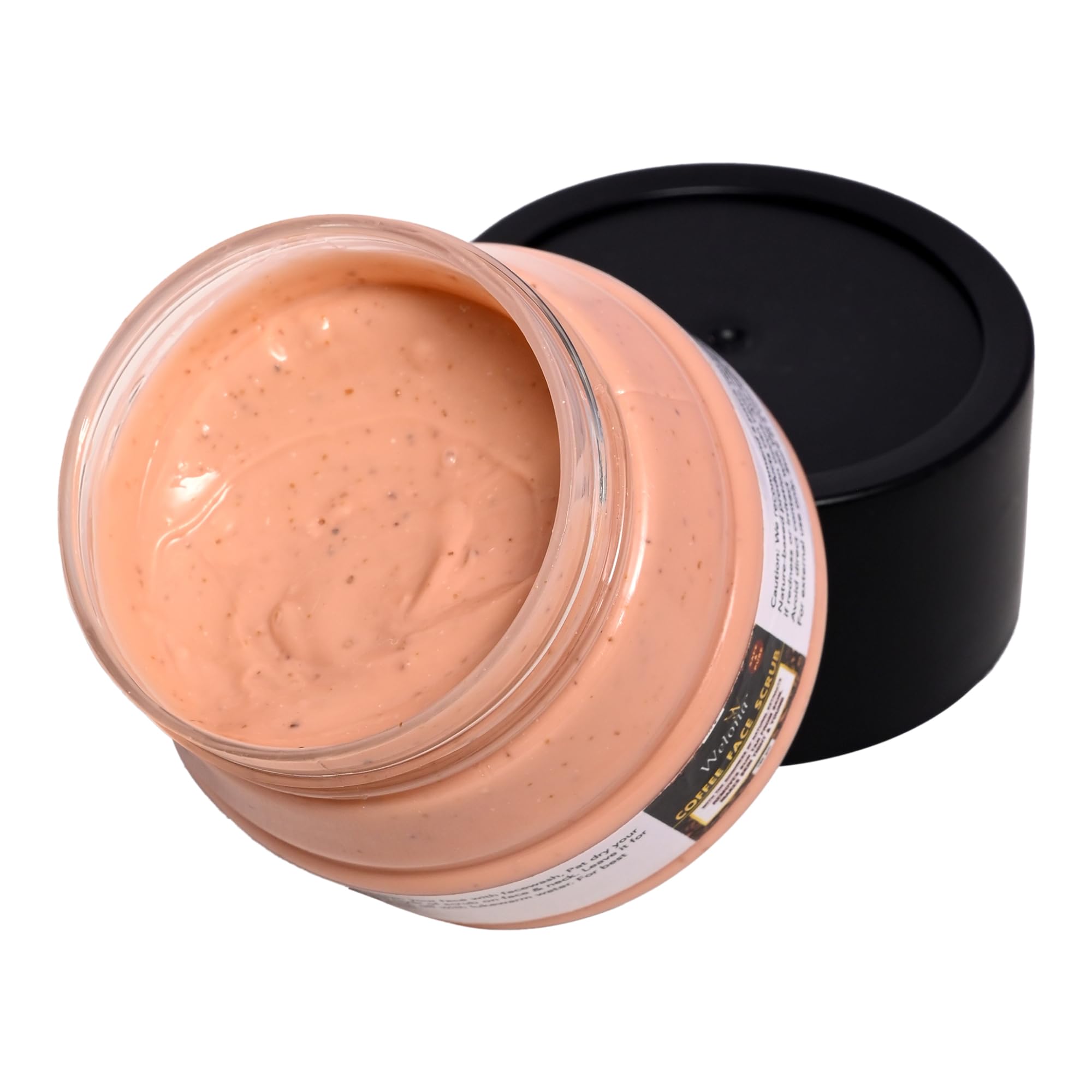Welona Coffee Tan Removal Face Scrub (100g) - Natural Exfoliating Scrub for Blackheads, Whiteheads & Dead Skin | Detan Pack for Men & Women | Brightens Skin & Reduces Pigmentation | Perfect for Daily Skincare Routine & Post-Sun Care