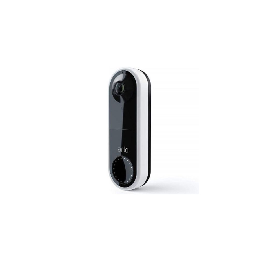 Arlo AVDS1001 1SCNAS Smart Video Doorbell with Base Station - HD Security Camera, Motion Detection, Night Vision for Home Protection (Ideal for Front Door Monitoring & Package Delivery Alerts)