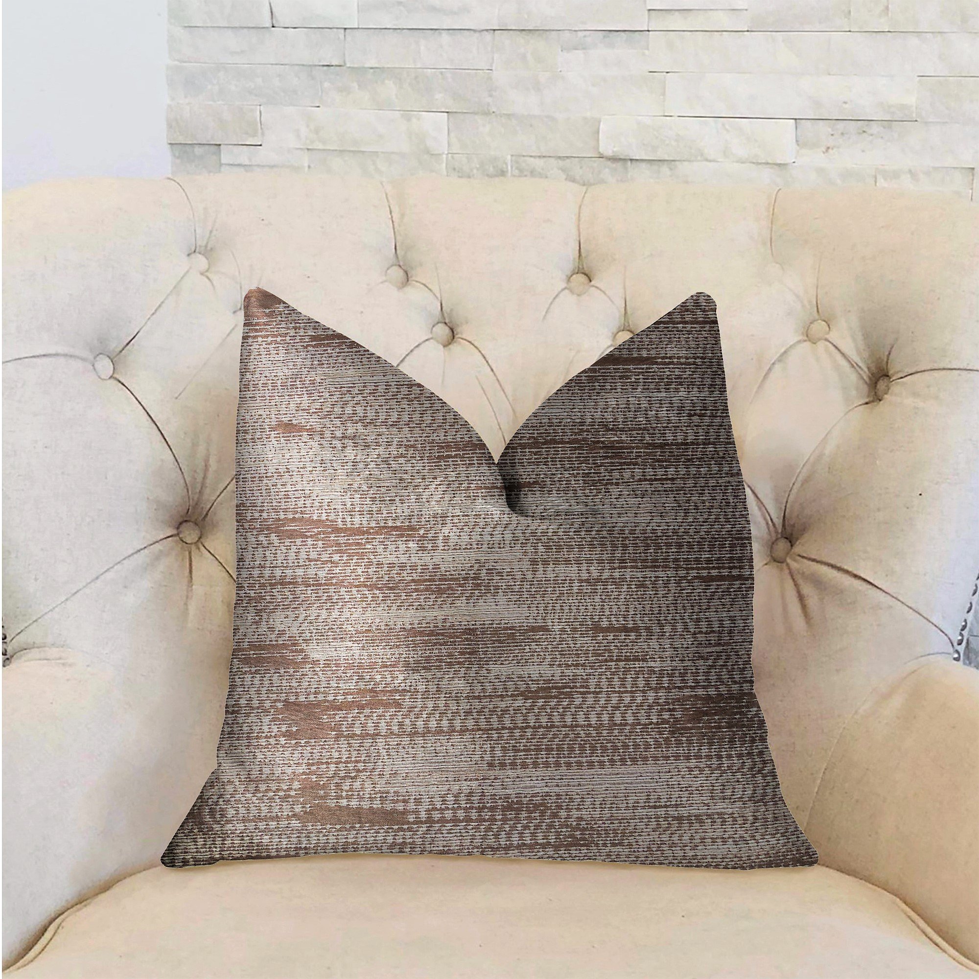 Plutus Pretty Oasis Luxury Throw Pillow 20x30 Inches - Soft Decorative Cushion Cover for Sofa, Bed, Chair - Queen Size Home Decor Accent Pillow for Living Room, Bedroom, Nursery