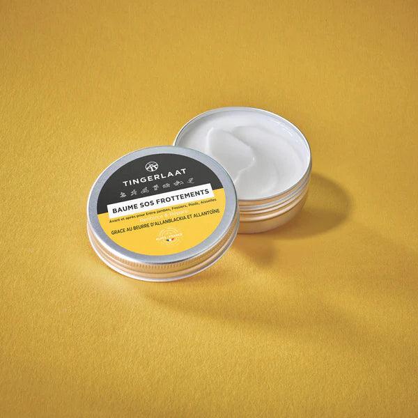 Tingerlaat Anti-Chafing Cream 65g - Soothing SOS Friction Balm for Thighs, Underarms & Sports - Relief for Runners, Cyclists & Daily Comfort