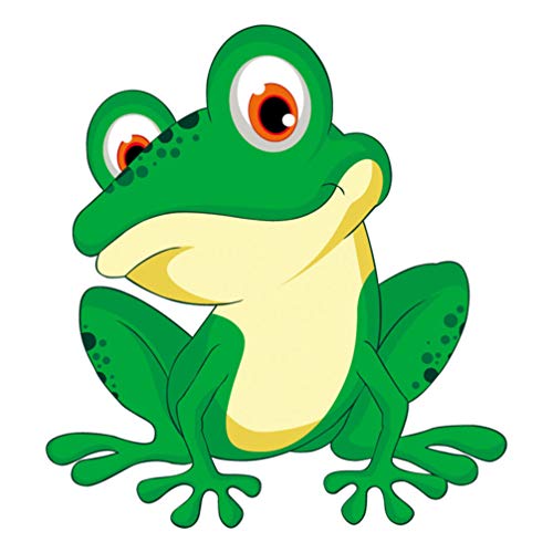 Vosarea Frog Switch Sticker - Removable Wall Decals for Home Decor, Cute Frog Wall Art for Bedroom & Living Room - Perfect for Kids Room, Nursery, and Playroom Background