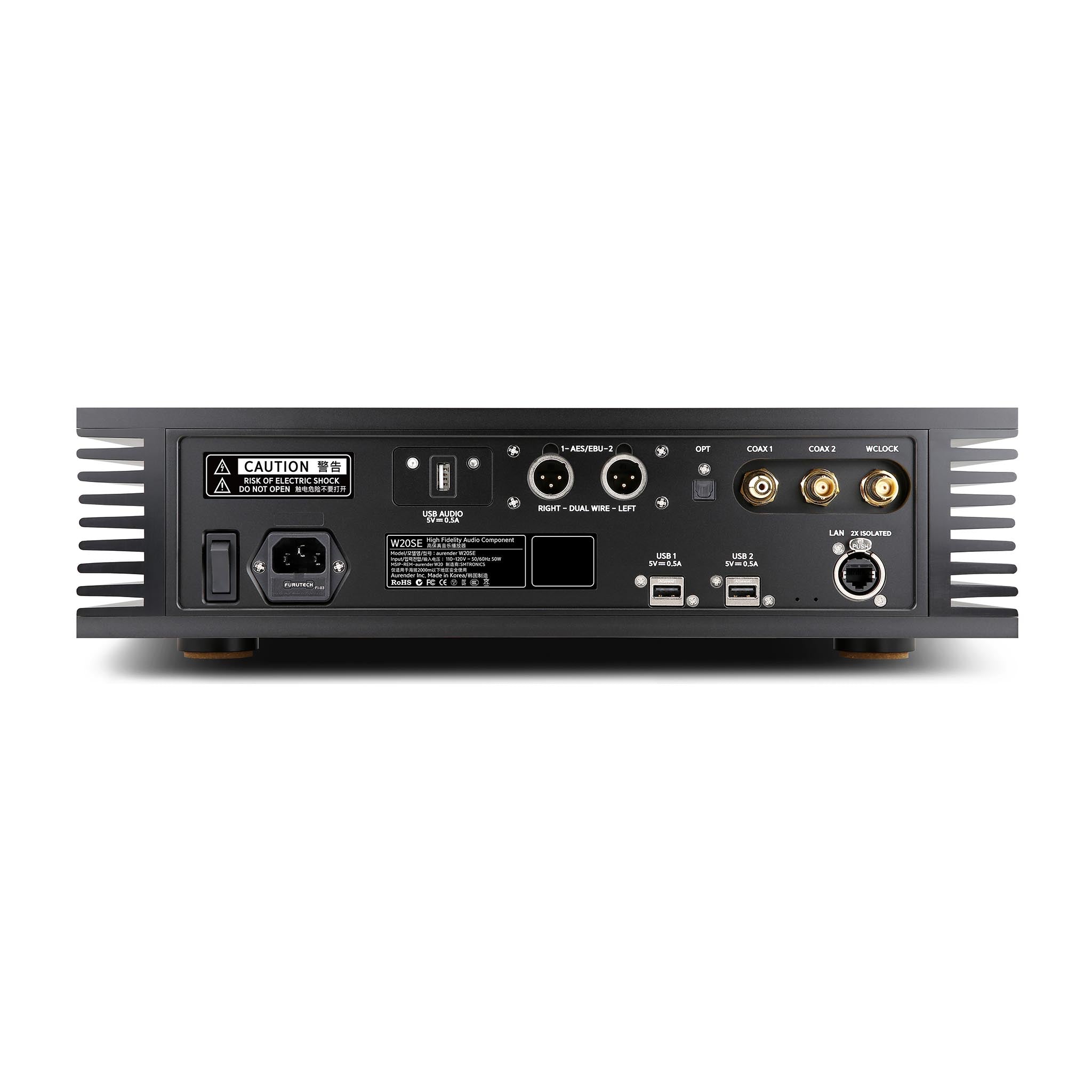 Aurender W20SE High-End Music Server & Streamer - Audiophile Digital Music Player for Home Theater & Hi-Fi Systems