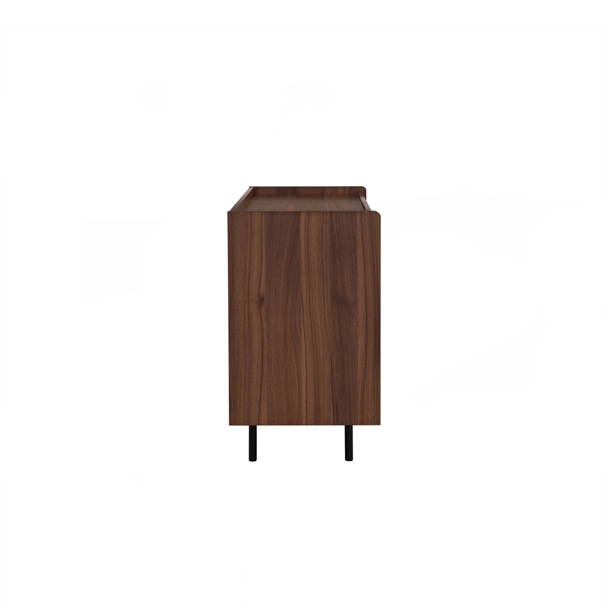 Modern Malix Sideboard with 2 Drawers & 3 Doors - Solid Wood Storage Cabinet for Living Room, Dining Room & Entryway - Stylish Home Organization Furniture for Small Spaces