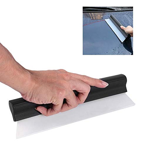 California Blade Dry - 10'' Auto Water Blade, Anti-Slip Non-Scratch Shower Squeegee, Flexible Silicone Wiper for Car & Home - Perfect for Windows, Mirrors, Tiles & Glass Surfaces