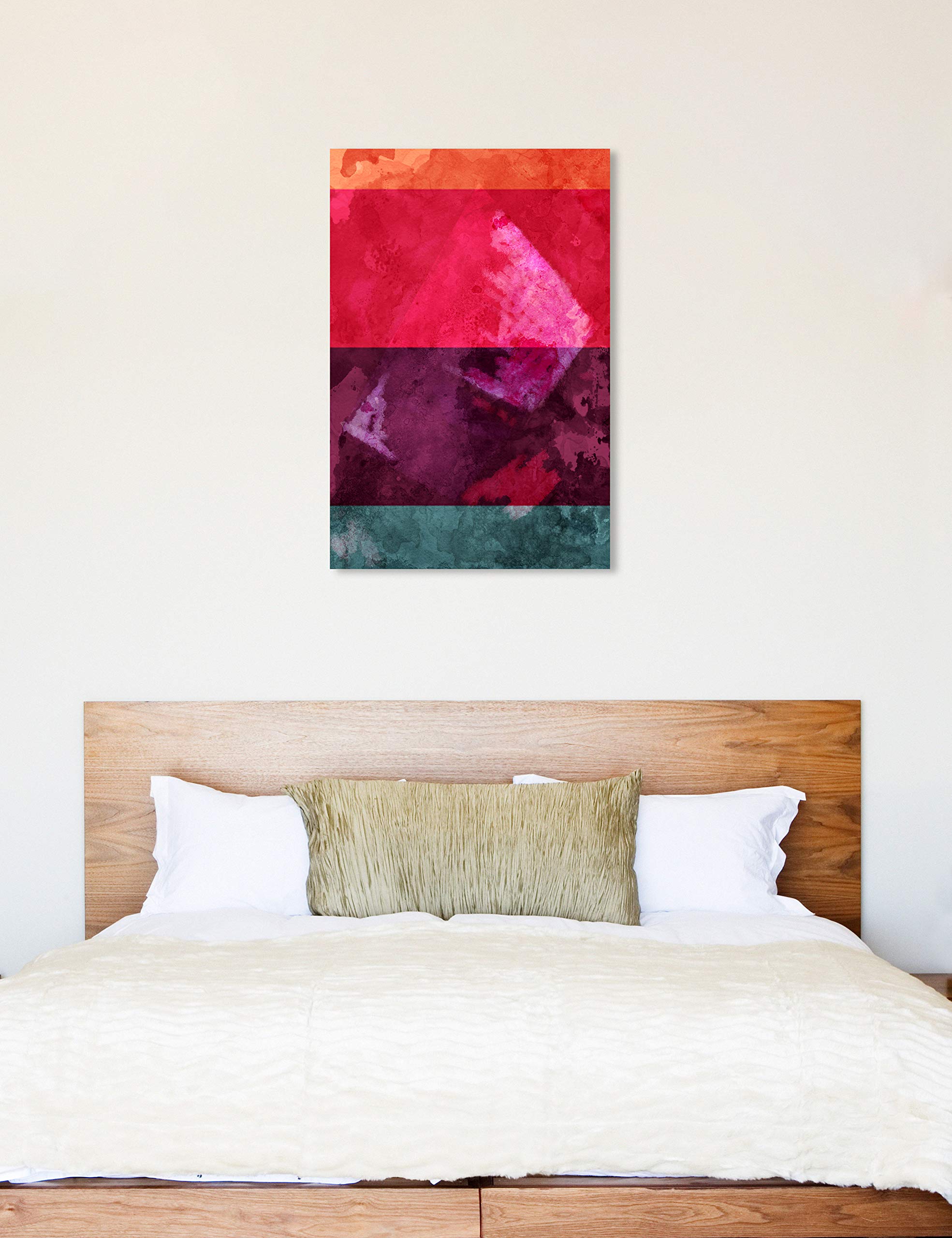 Abstract Wall Art Canvas Prints 'You Make Me' by Oliver Gal Artist Co. - Modern Home Décor for Living Room, Bedroom & Office