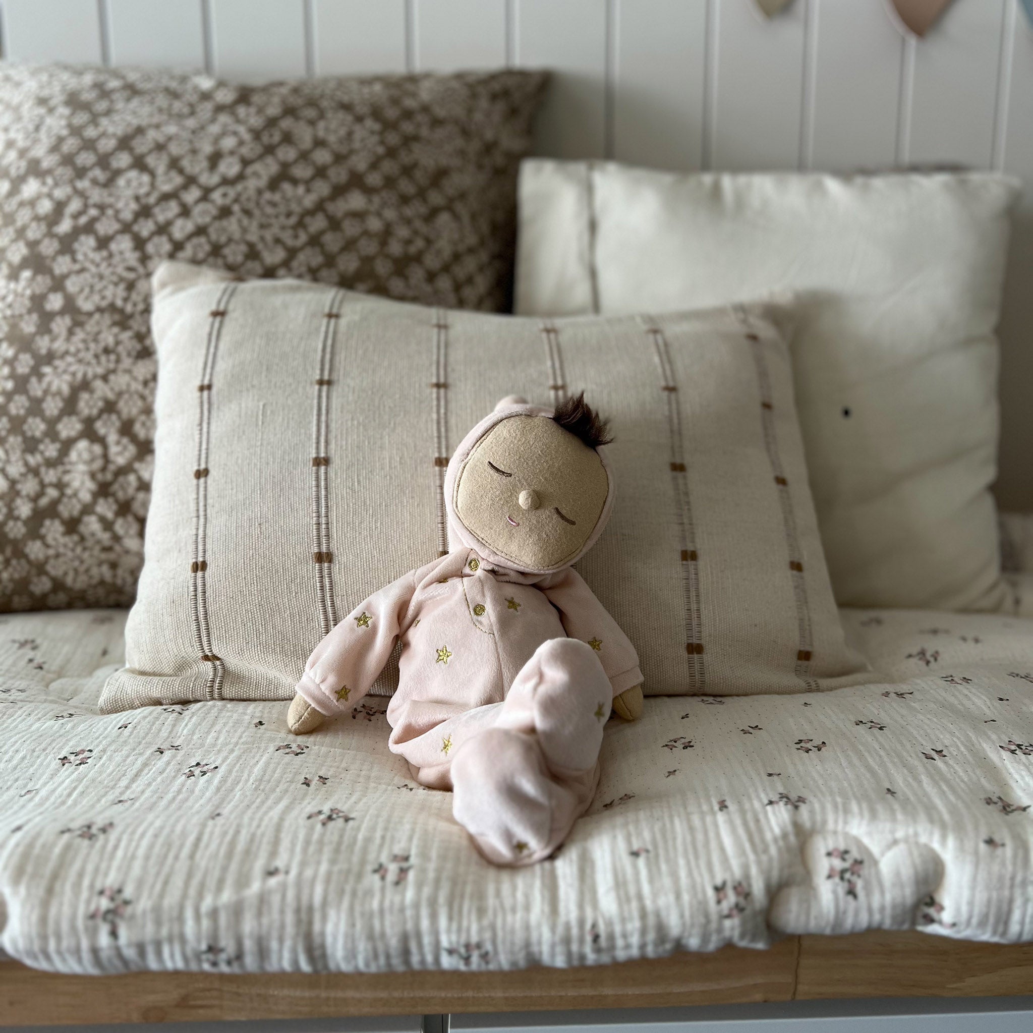 Lullaby Dozy Dinkum Luna - Soft Plush Baby Stuffed Animal Toy for Newborns & Toddlers | Perfect for Nursery Decor, Bedtime Comfort & Cuddling Companion