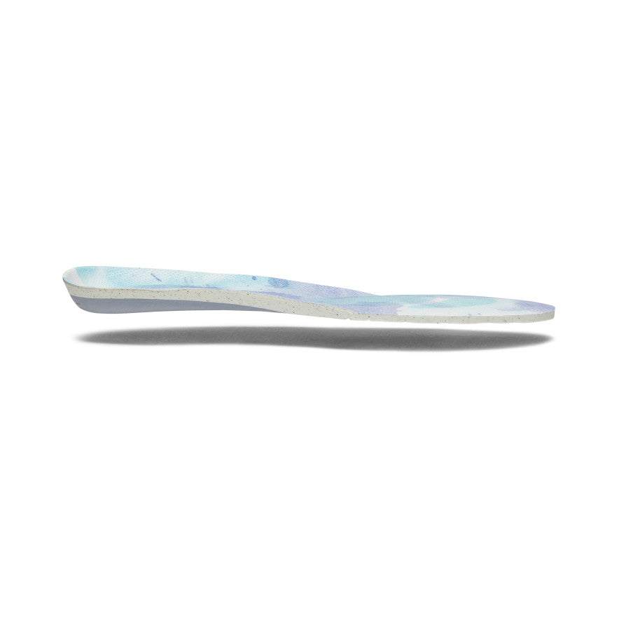 Women's Terradora Replacement Insole - Light Blue Arch Support Insoles for Running, Hiking & Everyday Comfort