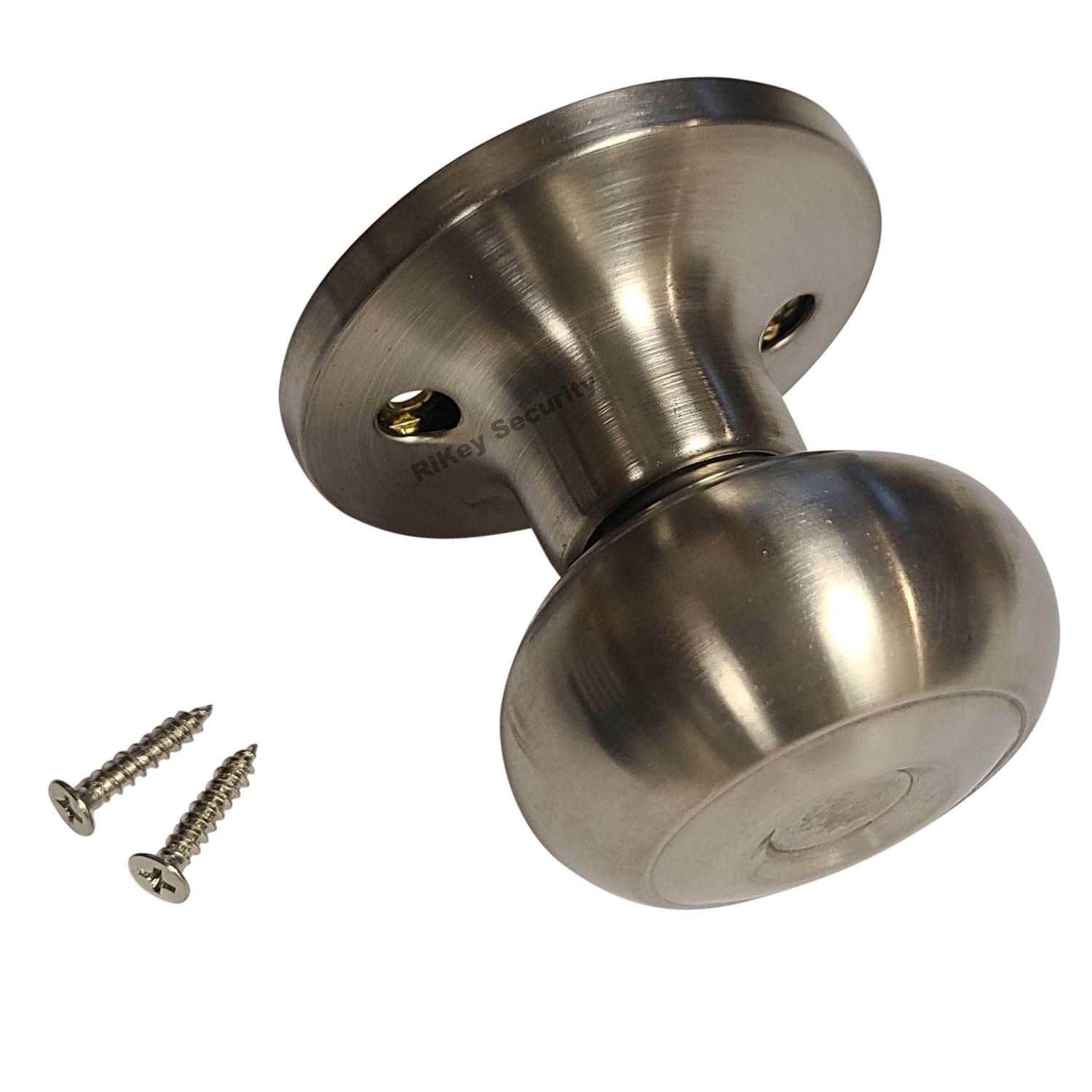 Stainless Steel Dummy Door Knob for Interior & Closet Doors - No Lock Needed | Perfect for Bedrooms, Bathrooms & Walk-in Closets