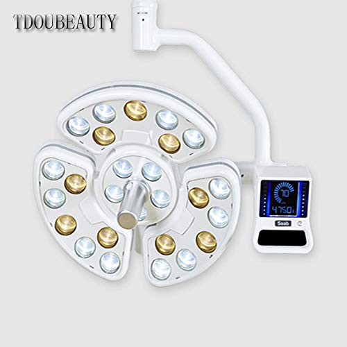 Professional Dental Shadow Lamp with Touch LED Lighting - Dual Head Surgical Light for Dentists, Pet Surgery & Tattoo Parlors | Perfect for Dental Chairs, Veterinary Clinics & Beauty Studios