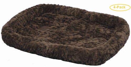 Precision Pet SnooZZy Crate Bumper Bed - Chocolate Brown 25