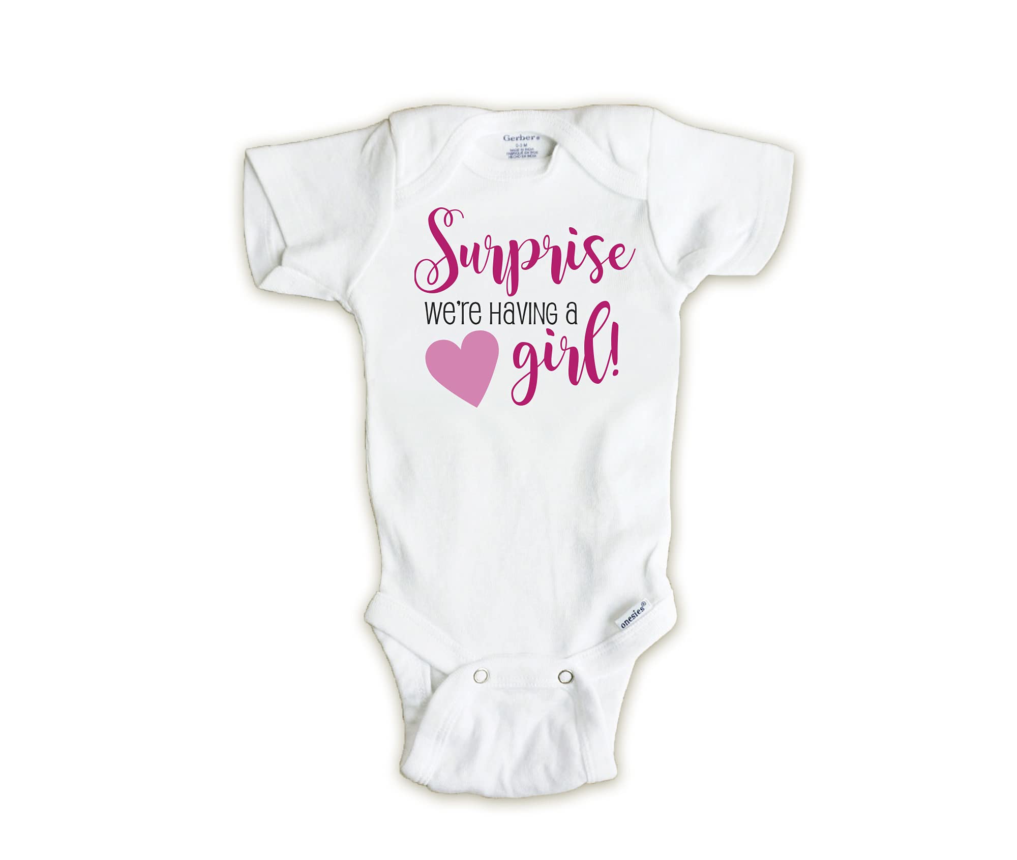 Gender Reveal Party Supplies - It's a Girl Pregnancy Announcement Kit for Baby Shower Decorations - Perfect for Gender Reveal Parties, Baby Showers and Pregnancy Announcements