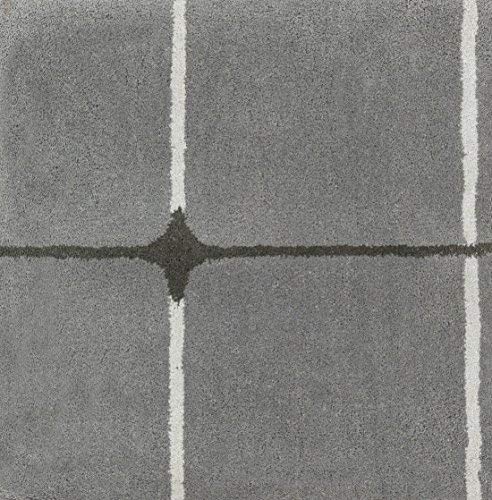4' x 6' MOD POP Area Rug in Medium Gray - Modern Geometric Design for Living Room, Bedroom & Office Decor