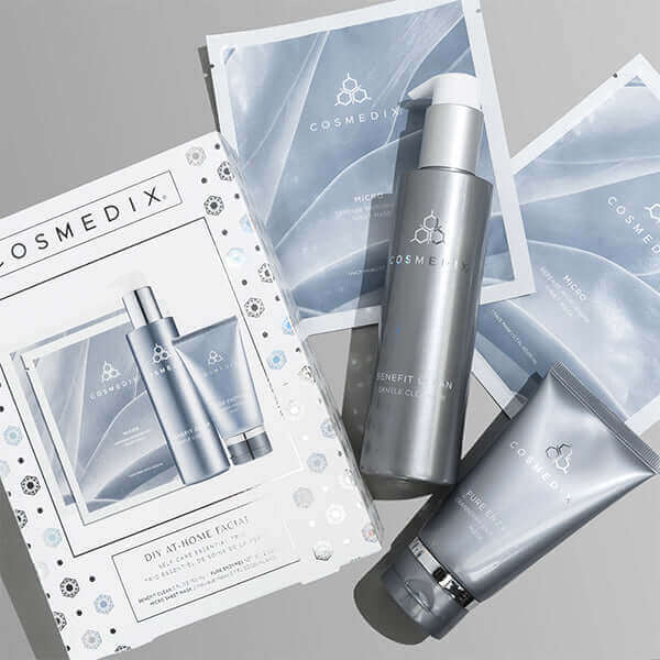Professional DIY At Home Facial Kit for Glowing Skin - Spa Quality Skincare Set for Cleansing, Exfoliating & Hydrating - Perfect for Self-Care & Relaxation