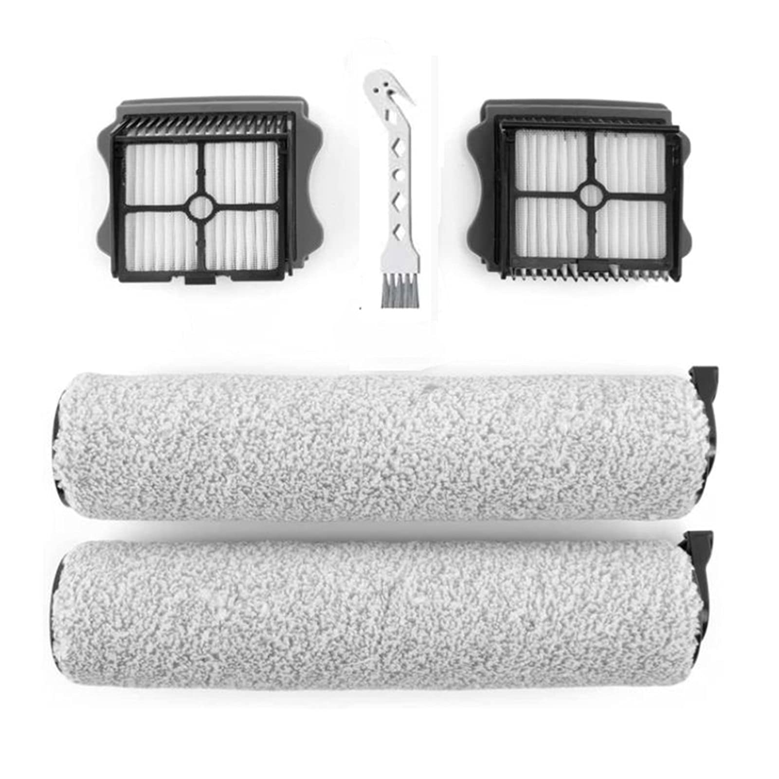 Tineco IFloor 3/IFloor One S3 Vacuum Cleaner Replacement Parts - KATI Brush Roller & HEPA Filter Set for Wet/Dry Cordless Vacuums | Household Cleaning Accessories (Green) | Perfect for Hardwood Floors, Pet Hair & Spill Cleanup