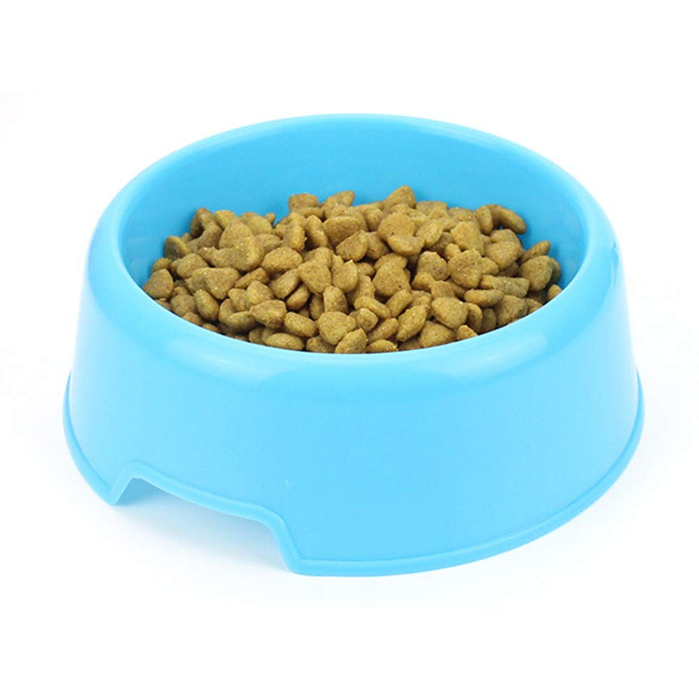 2pcs Round Pet Bowl for Dog Food & Water - Durable Feeding Dishes for Pets