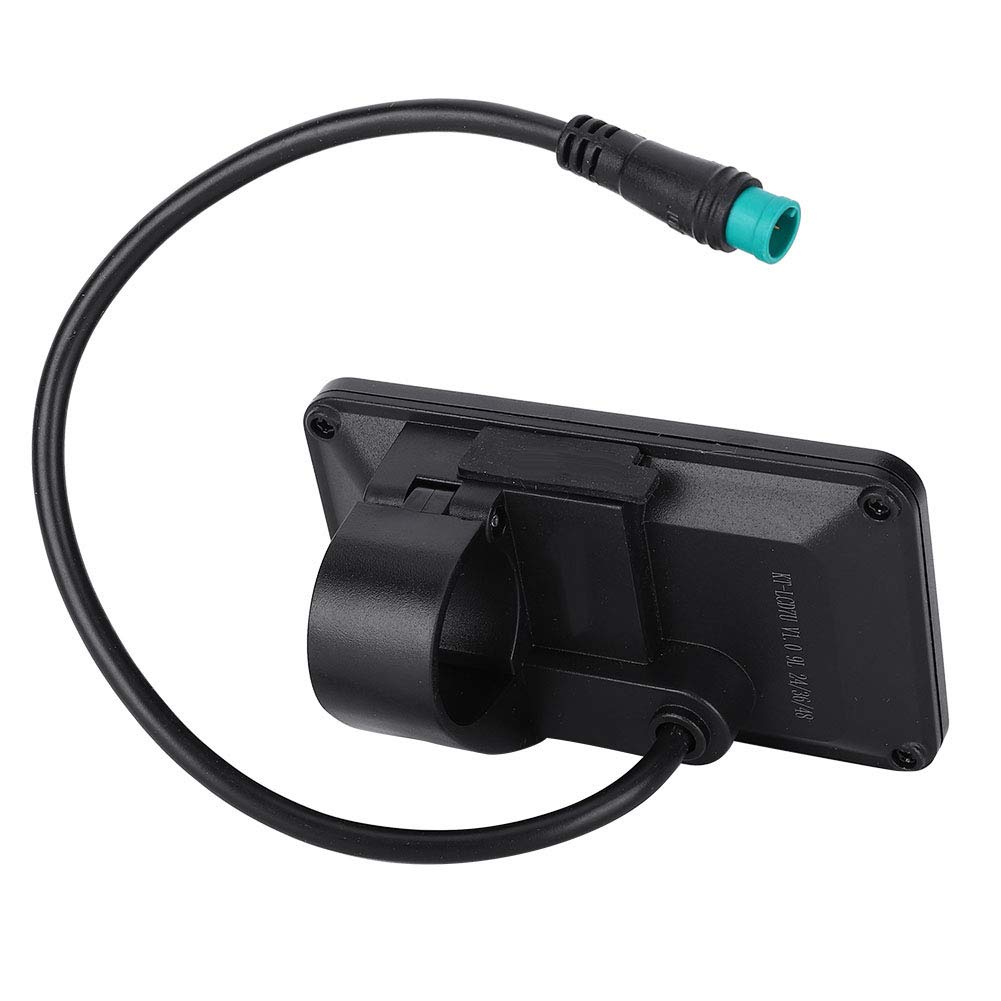 Wireless Bike Speedometer and Odometer - Horizontal LCD Display for Electric Bikes - Perfect for Cycling, Commuting, and Outdoor Fitness Tracking