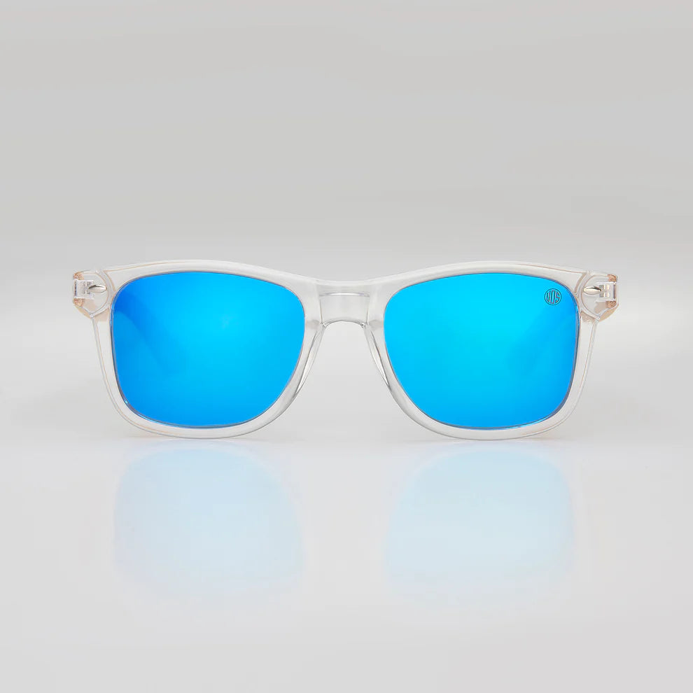 KUTA XL Blue Mirror Polarized Sunglasses for Men & Women - UV Protection, Fashionable & Durable - Perfect for Driving, Beach, Outdoor Sports & Summer Activities