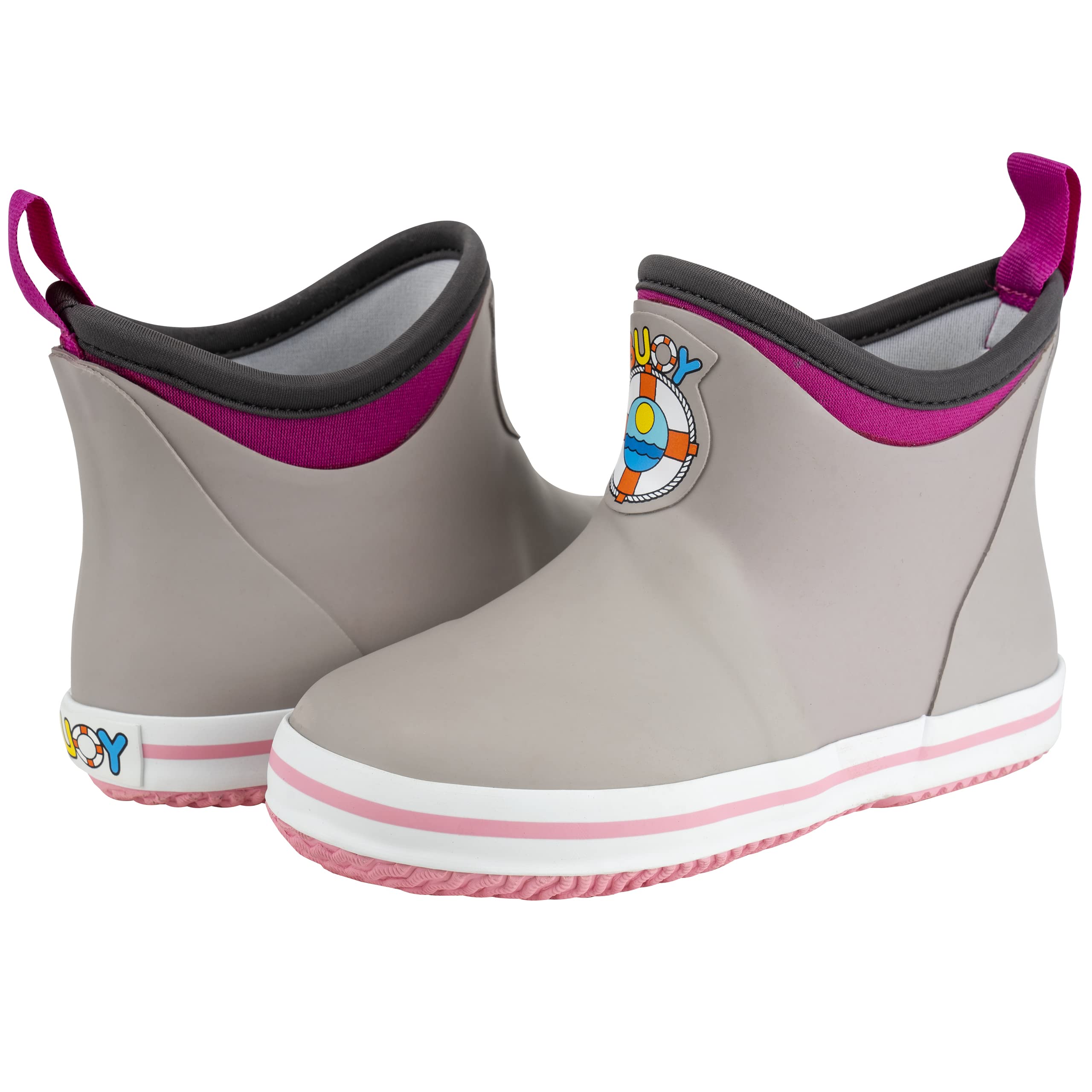 Buoy Boots Waterproof Toddler Rain Boots for Girls & Boys - Comfortable & Durable Kids' Rain Shoes for Outdoor Play, Puddles & Wet Weather
