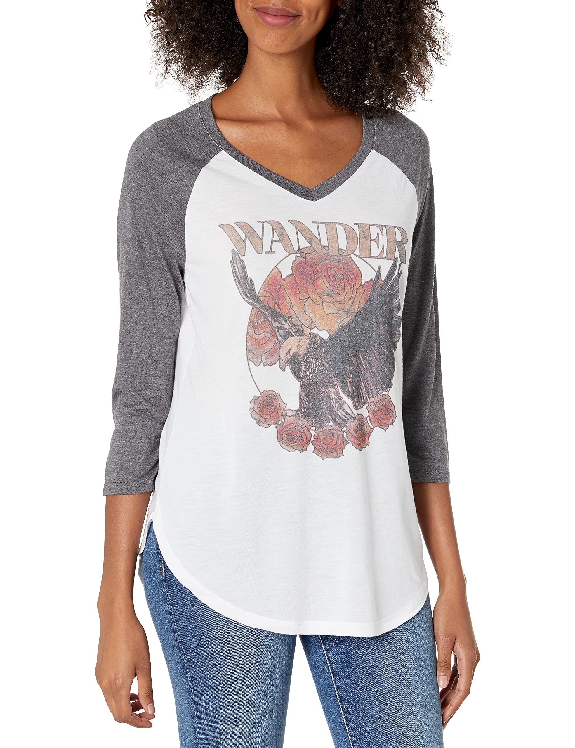 Rebel Rose Women's Ruffle Sleeve Top for Casual Wear