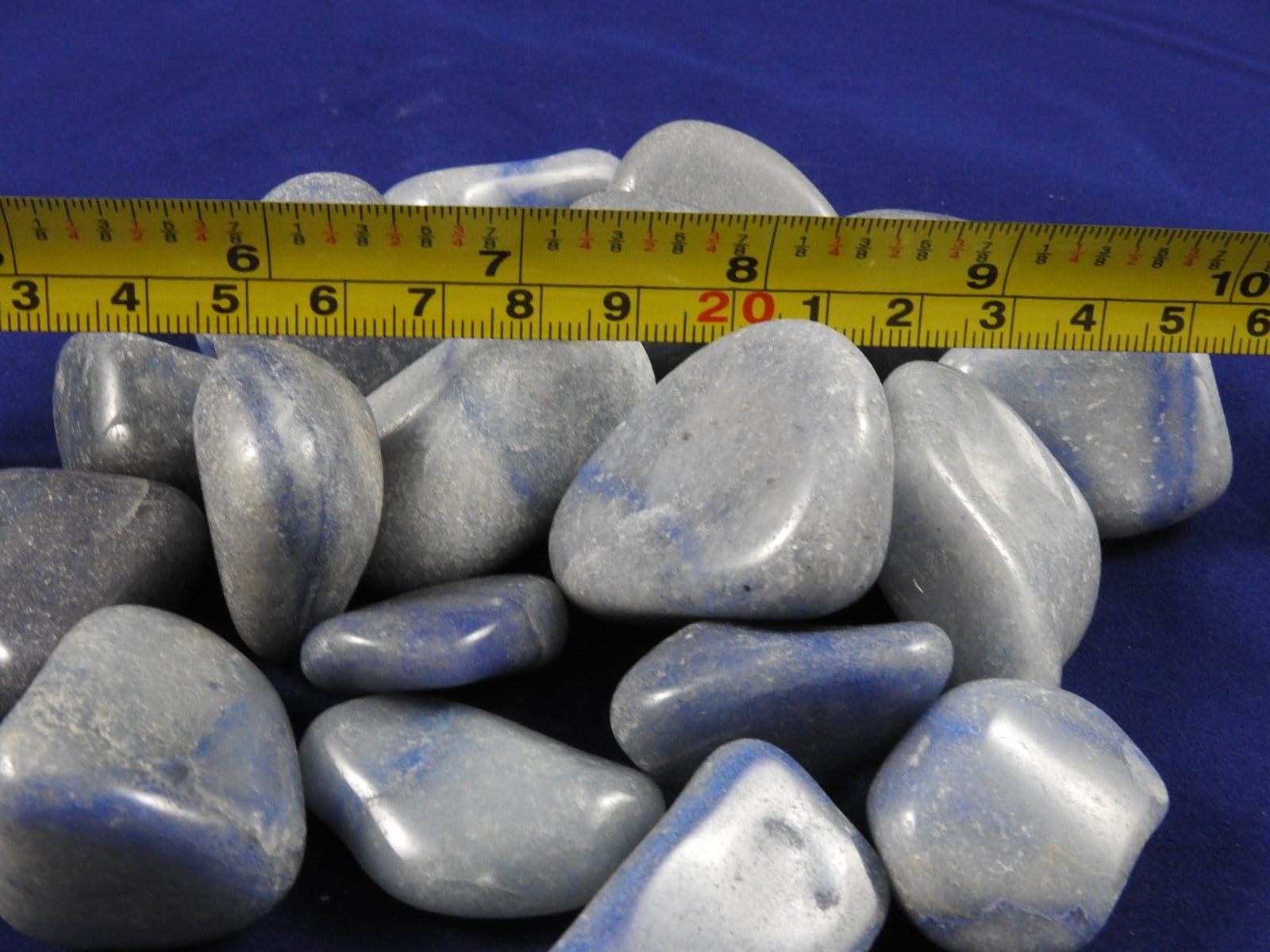 Natural Blue Quartz Crystals - 1 lb Bulk Raw Stones for Healing, Jewelry Making & Decor | Perfect for Reiki, Meditation & Home Decoration